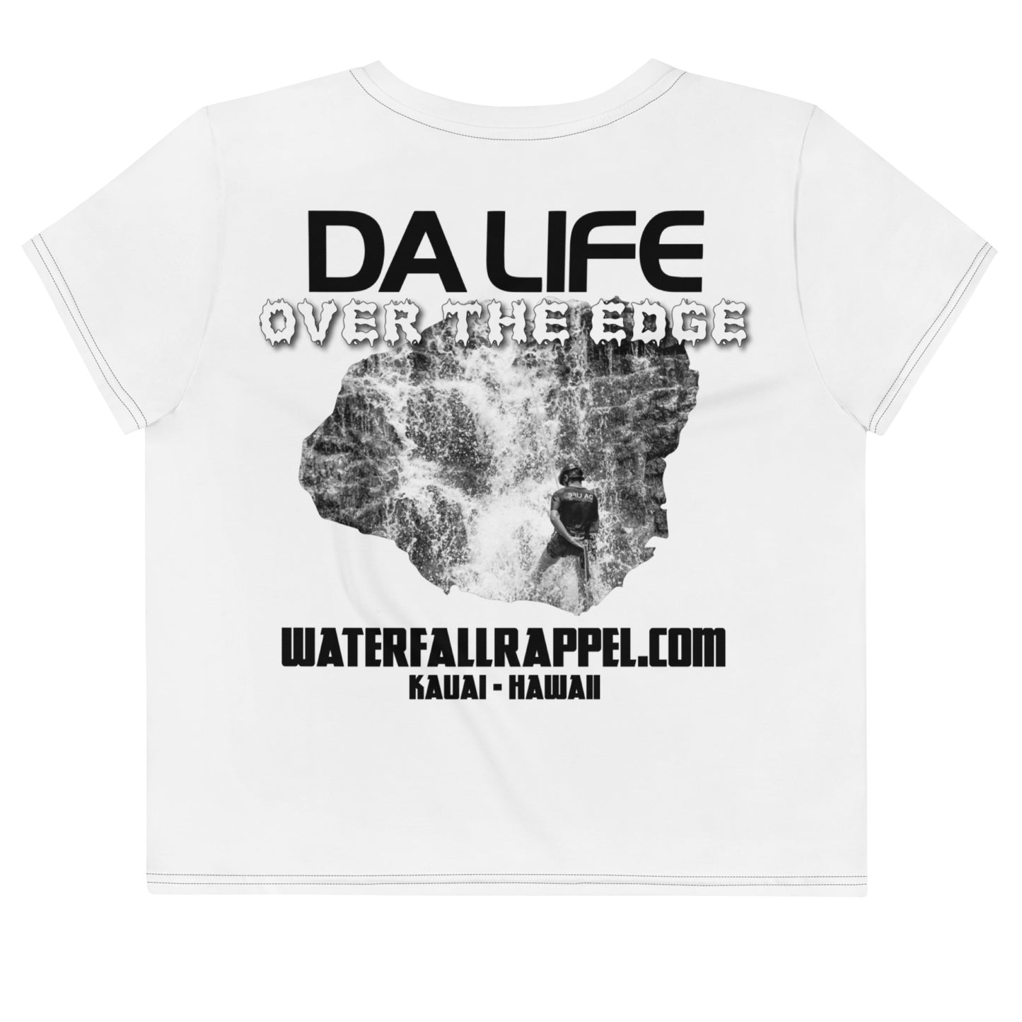 Waterfall Rappel Crop Tee