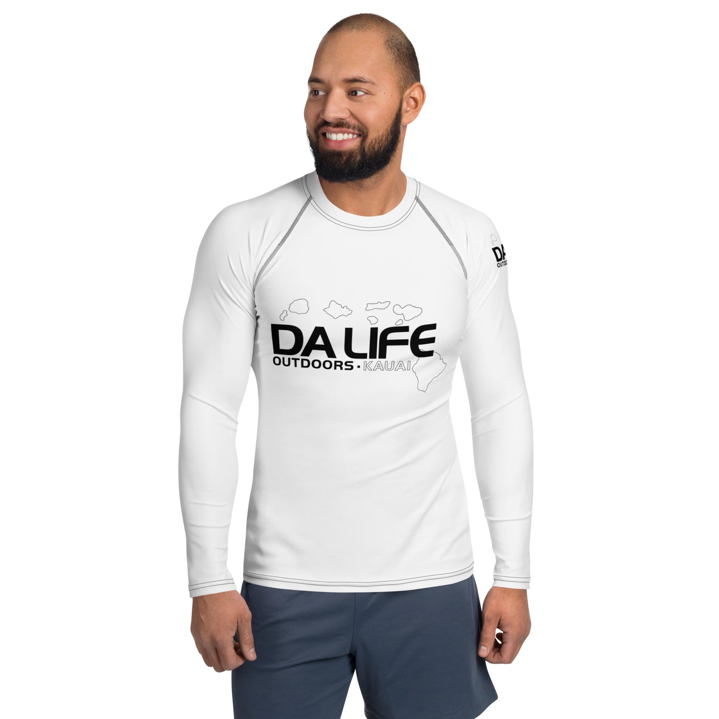 Waterfall Rappel Men's Rash Guard