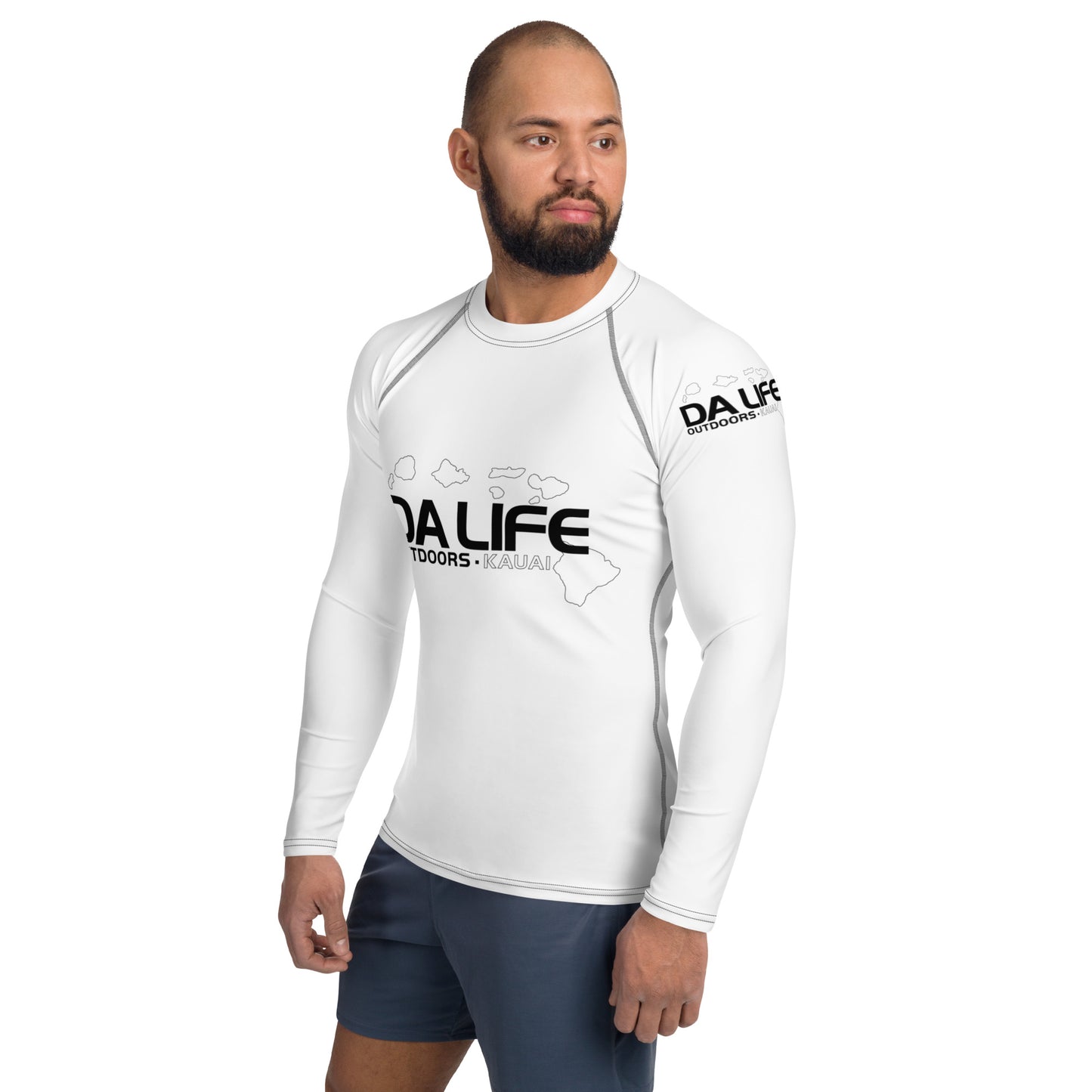 Waterfall Rappel Men's Rash Guard