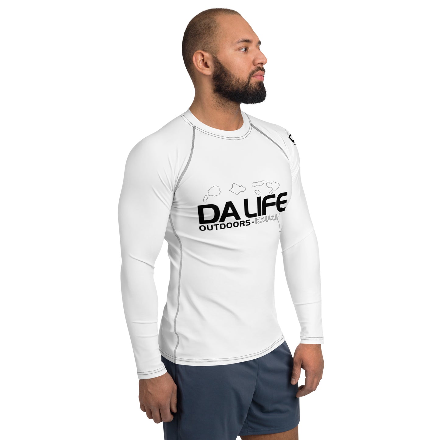 Waterfall Rappel Men's Rash Guard