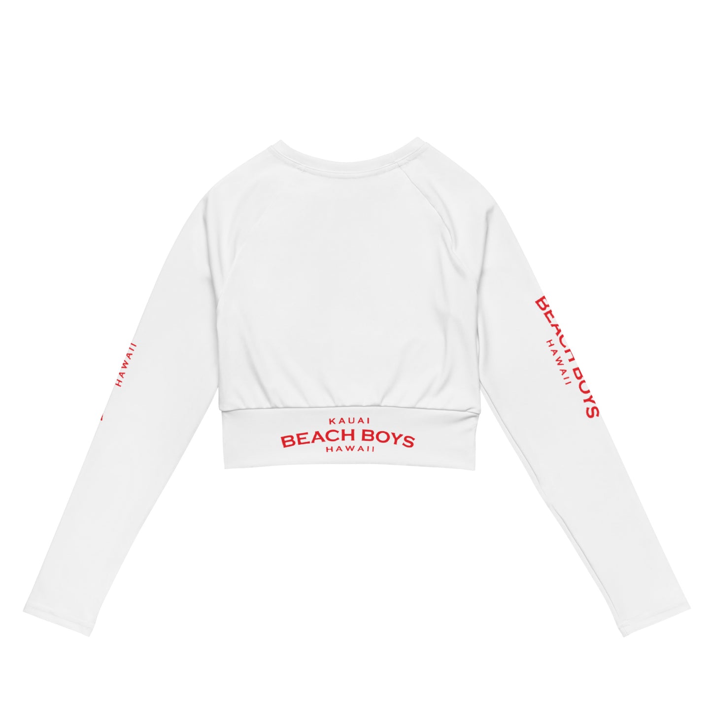 KBB Women's Recycled long-sleeve crop top