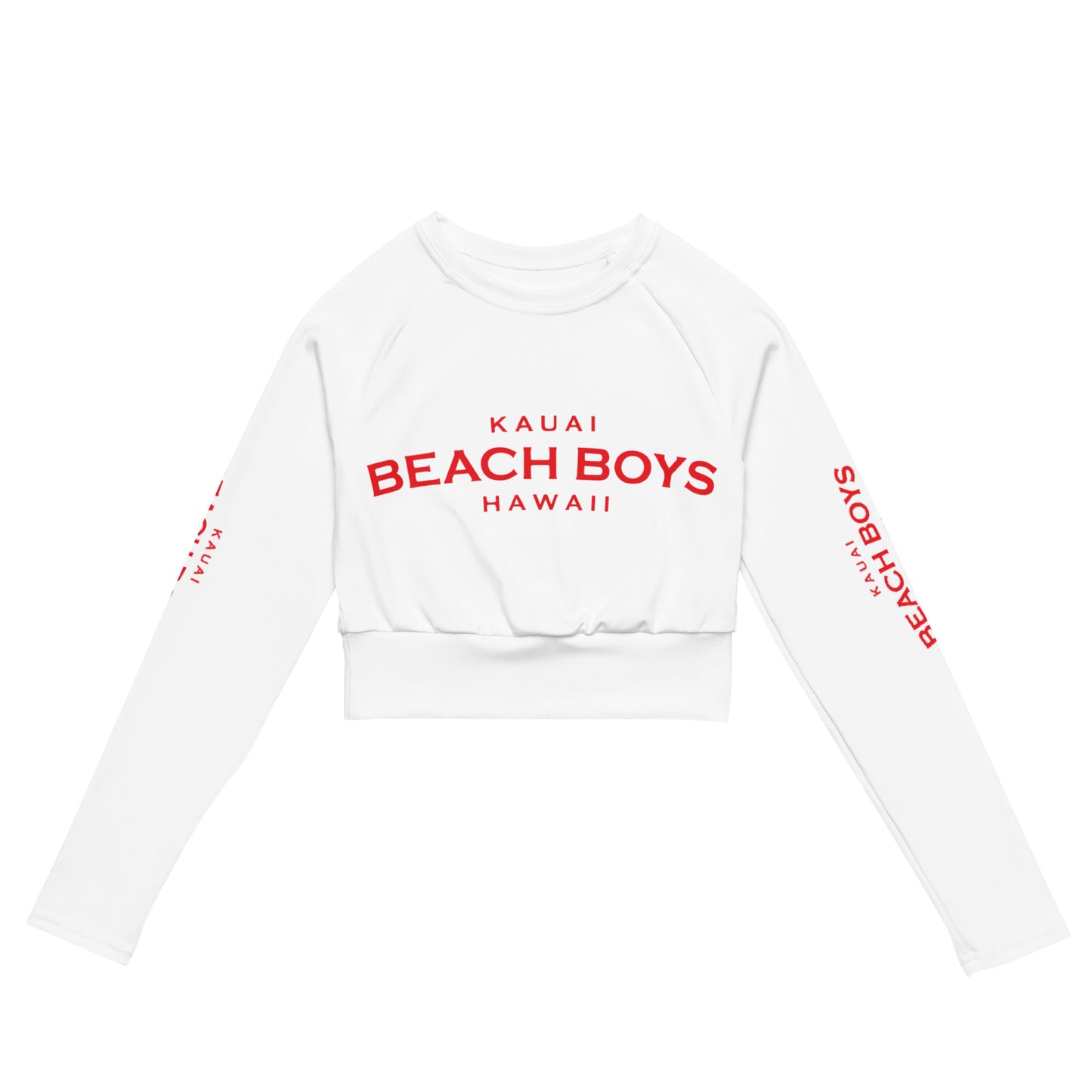 KBB Women's Recycled long-sleeve crop top