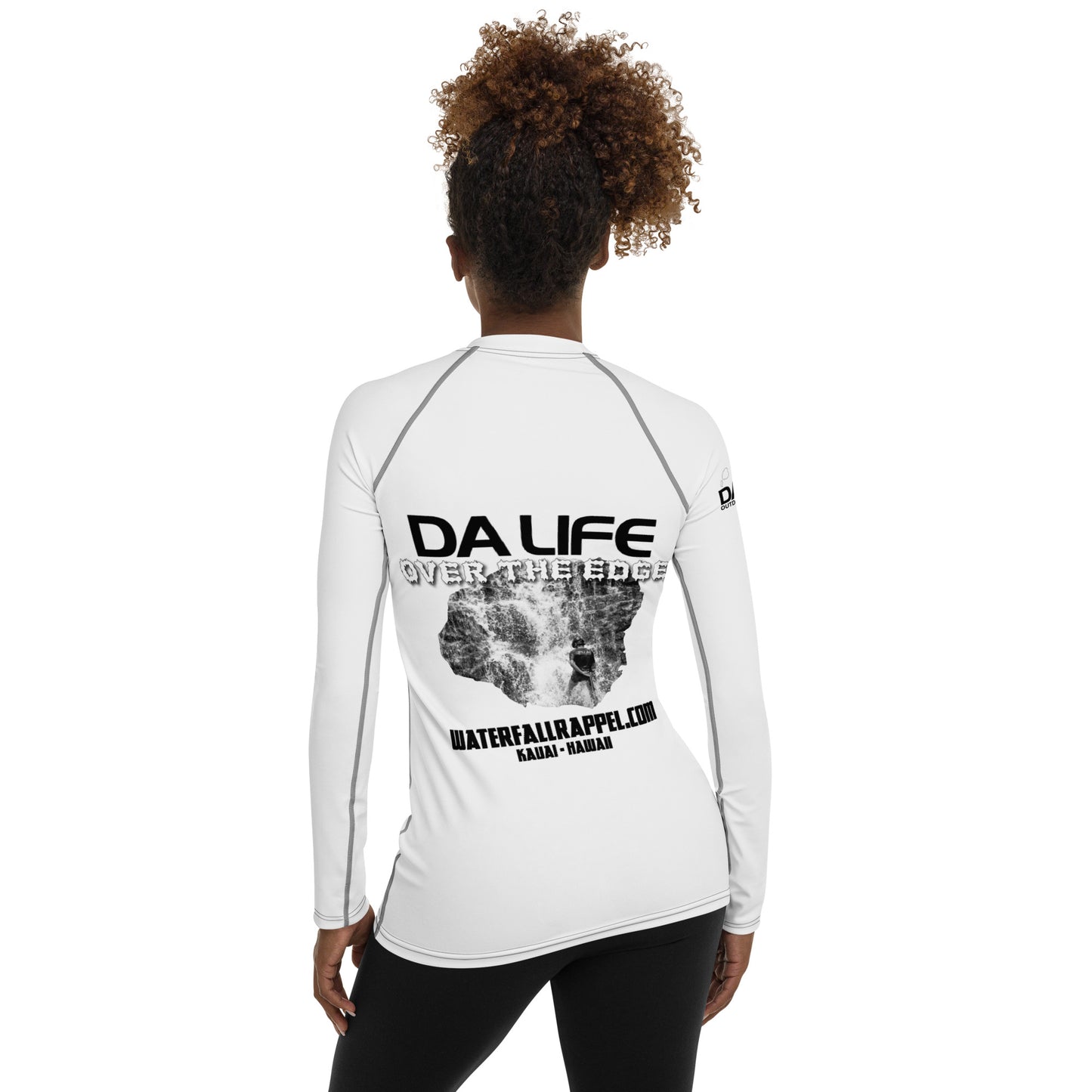 Waterfall Rappel Women's Rash Guard