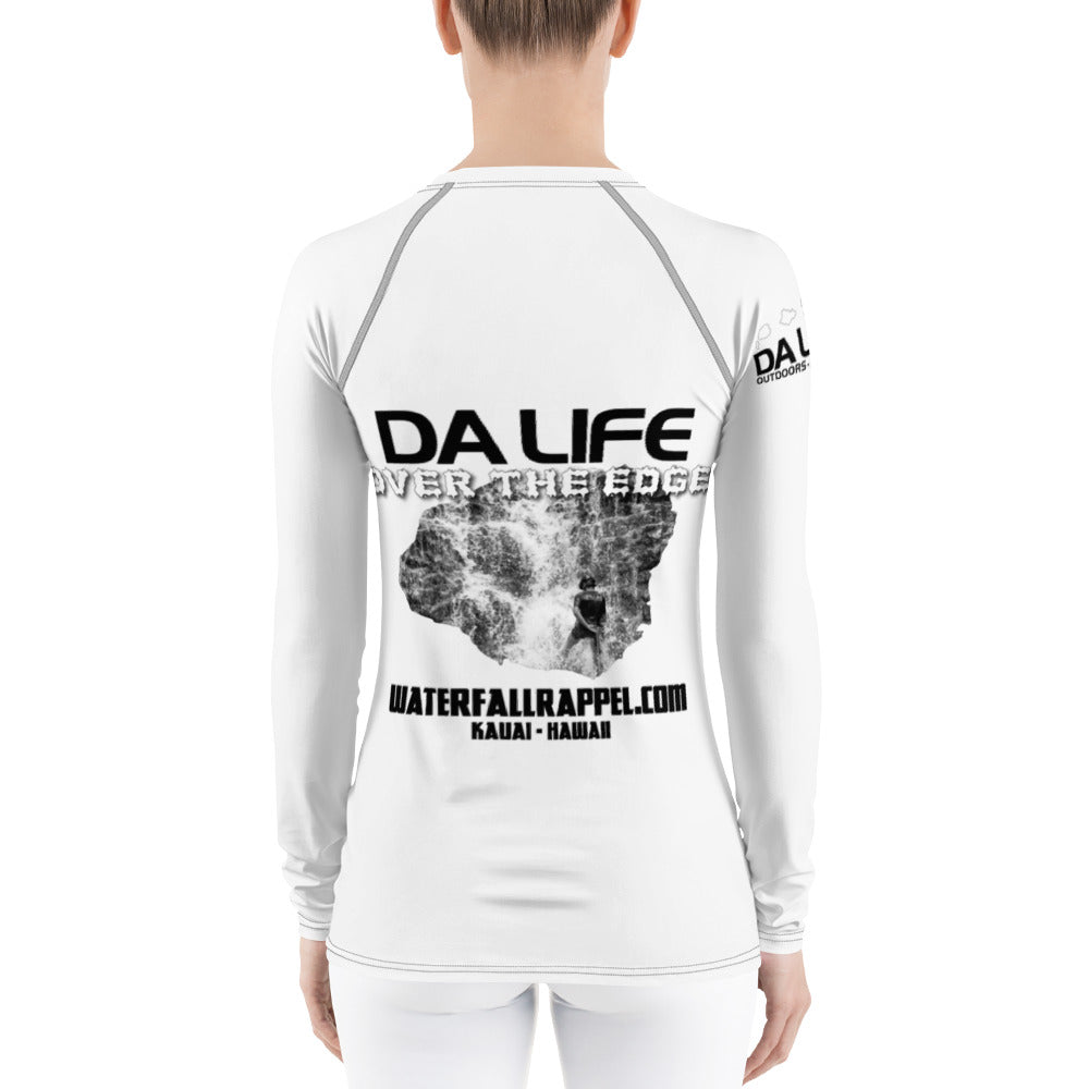 Waterfall Rappel Women's Rash Guard