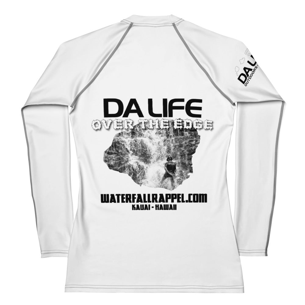 Waterfall Rappel Women's Rash Guard