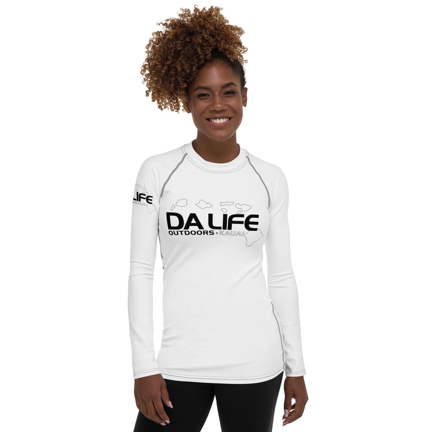 Waterfall Rappel Women's Rash Guard