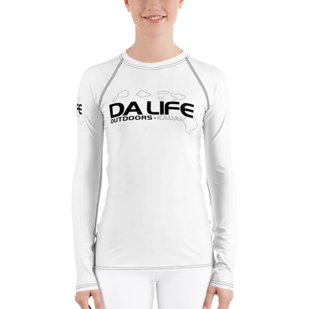 Waterfall Rappel Women's Rash Guard
