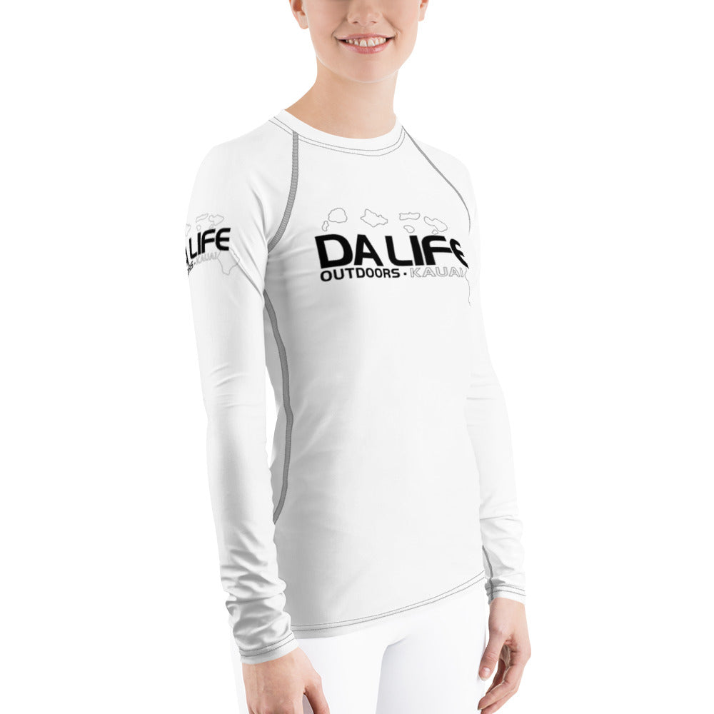Waterfall Rappel Women's Rash Guard