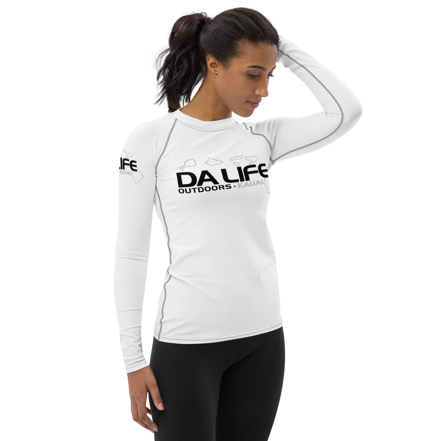 Waterfall Rappel Women's Rash Guard