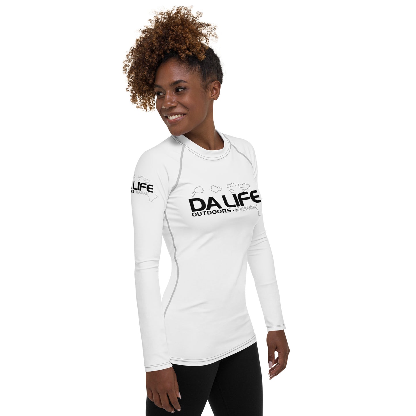 Waterfall Rappel Women's Rash Guard