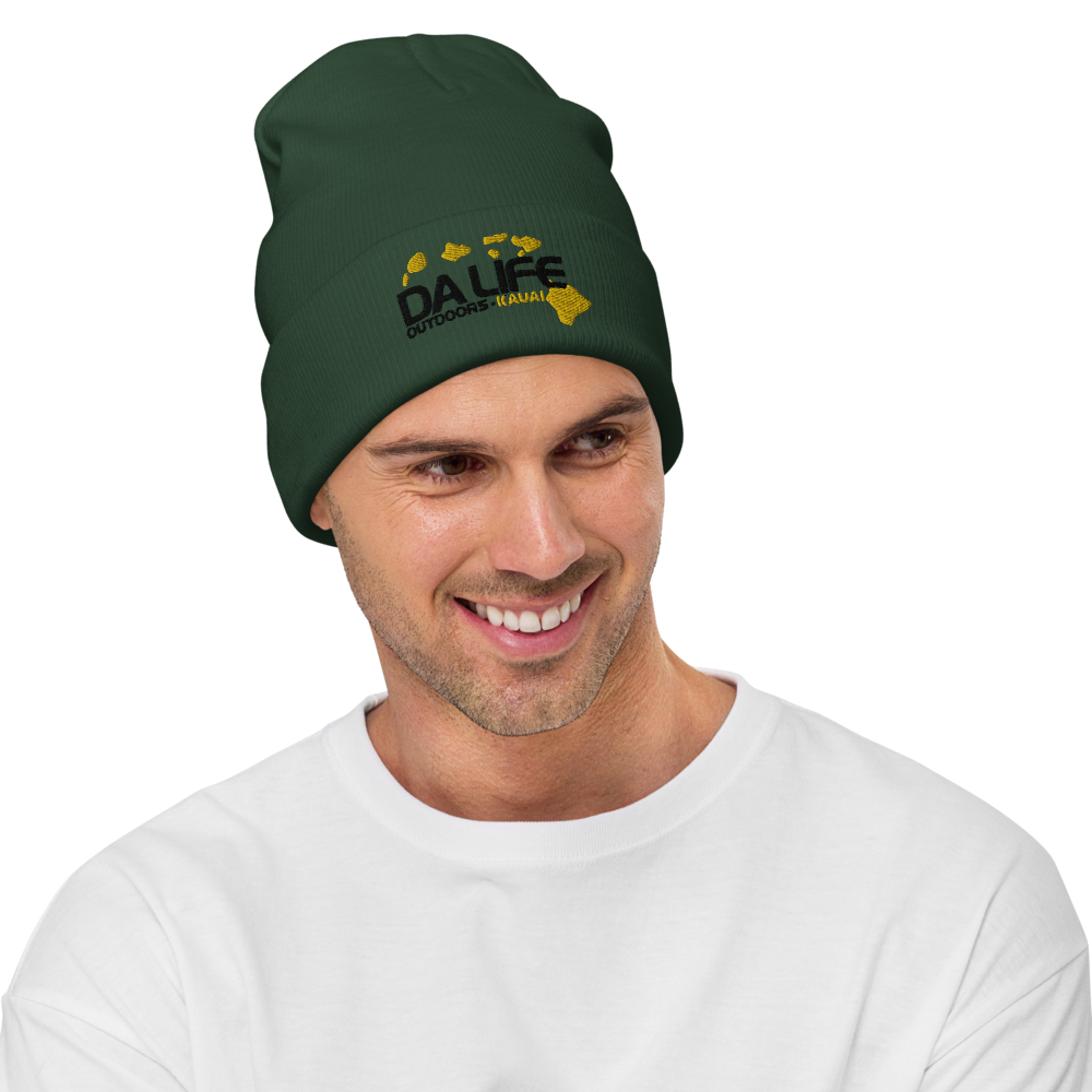 Da Life Outdoors Embroidered Beanie