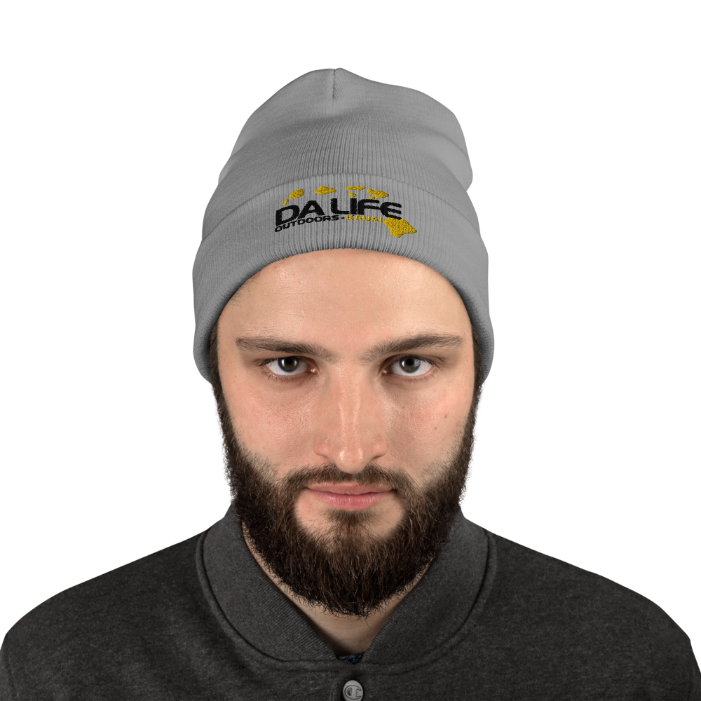 Da Life Outdoors Embroidered Beanie