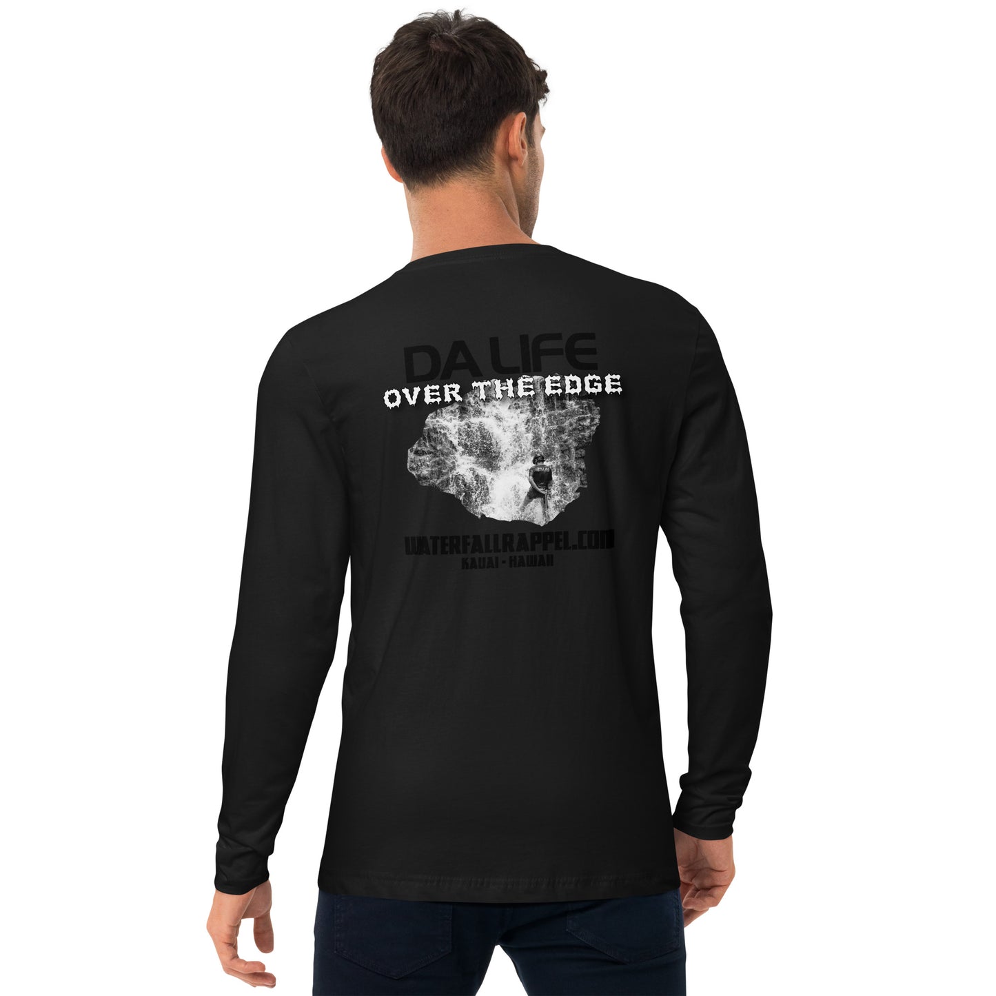 Waterfall Rappel Long Sleeve Fitted Crew