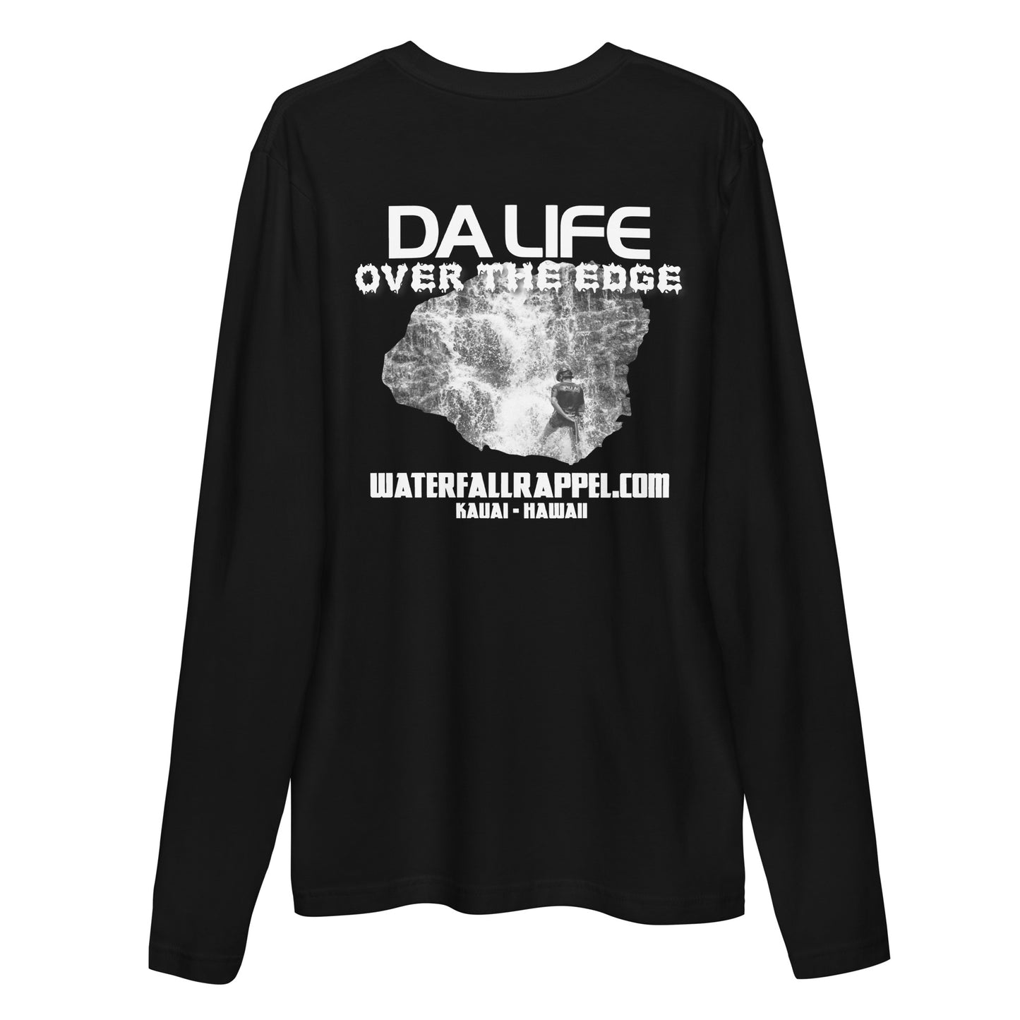 Waterfall Rappel Long Sleeve Fitted Crew