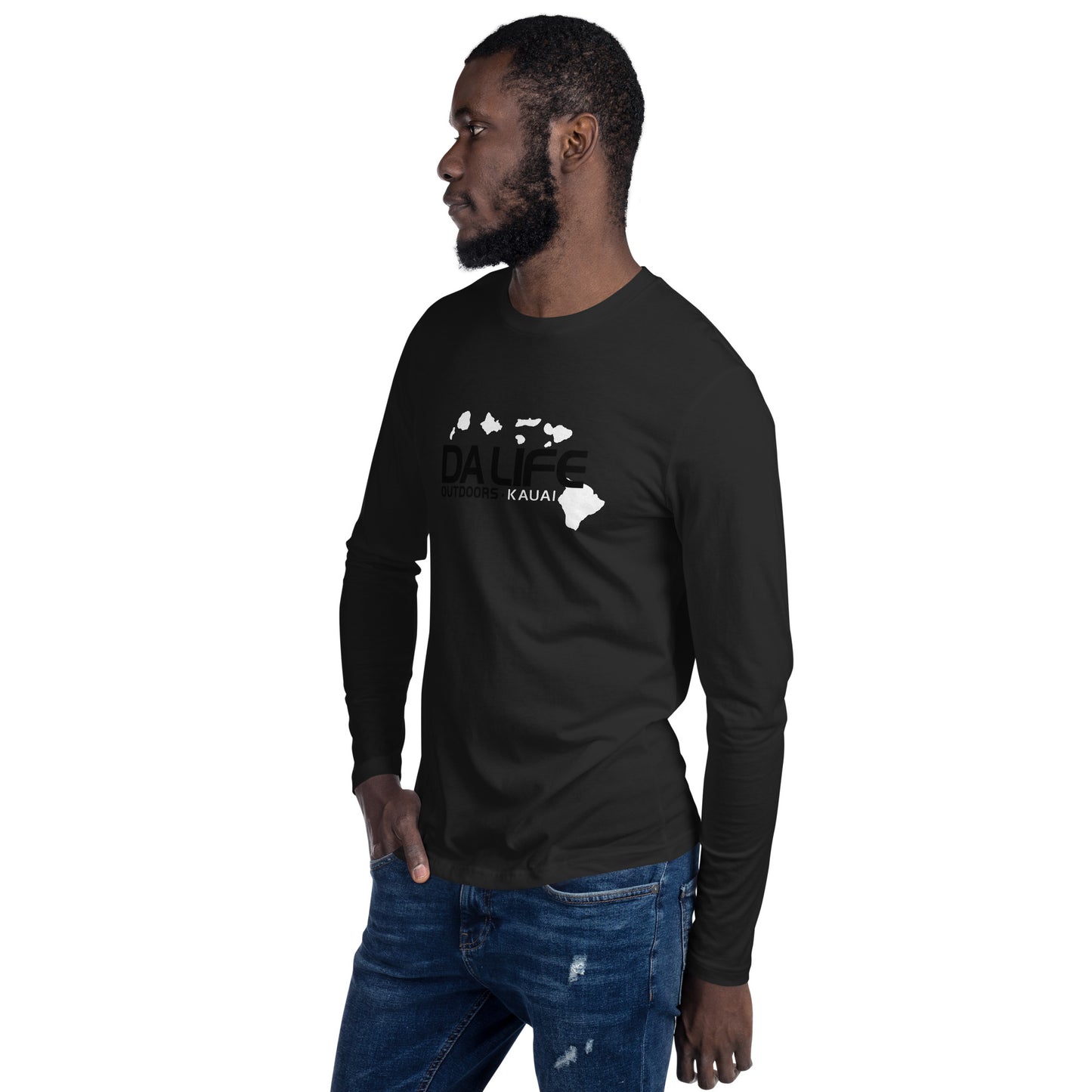 Waterfall Rappel Long Sleeve Fitted Crew