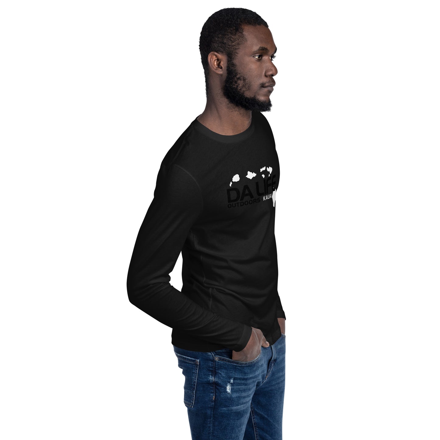 Waterfall Rappel Long Sleeve Fitted Crew