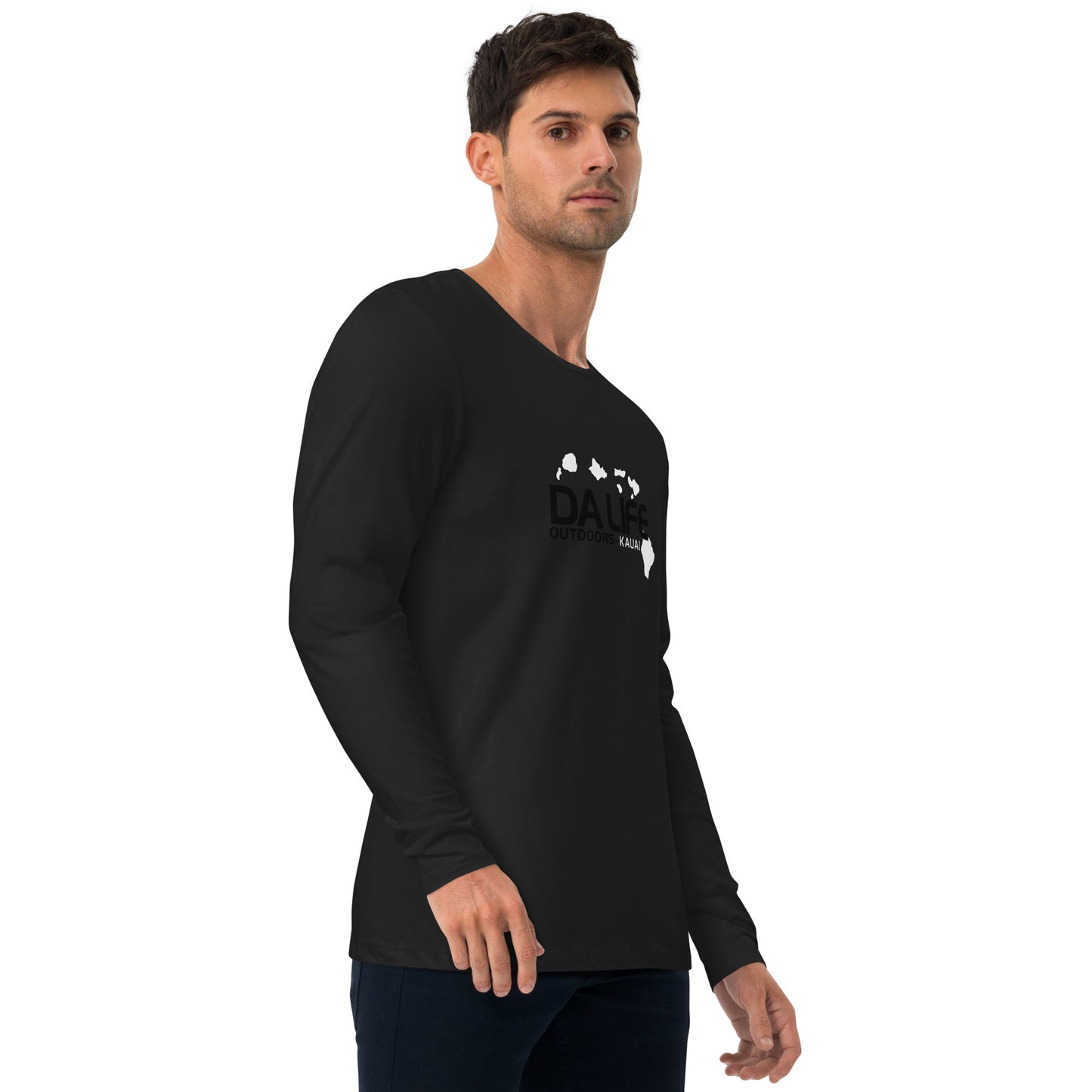 Waterfall Rappel Long Sleeve Fitted Crew