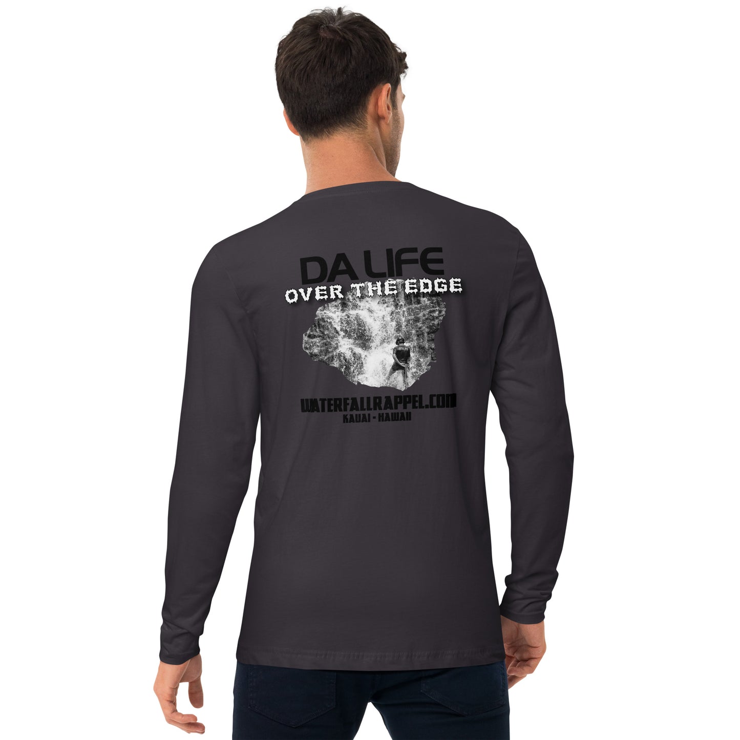 Waterfall Rappel Long Sleeve Fitted Crew