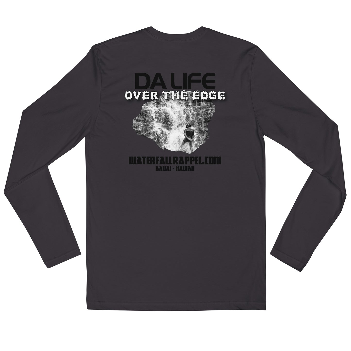 Waterfall Rappel Long Sleeve Fitted Crew