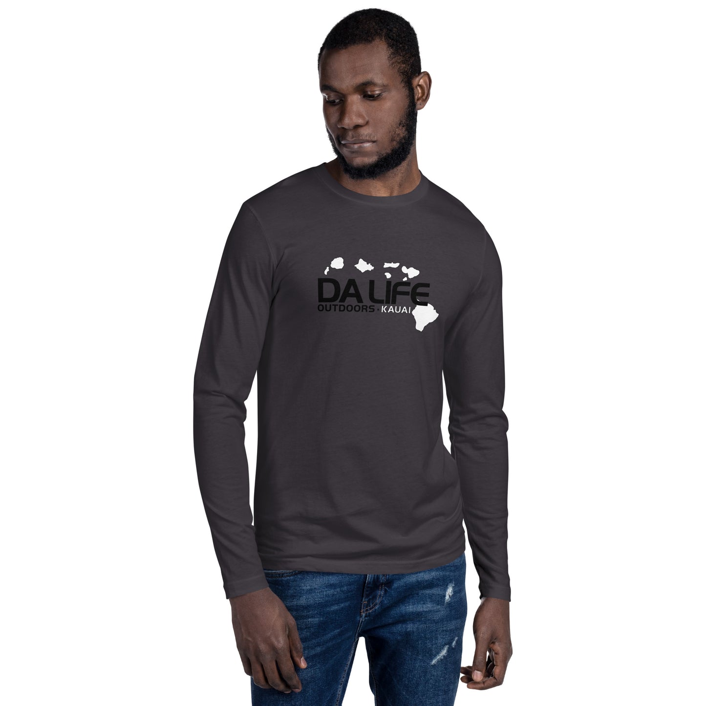 Waterfall Rappel Long Sleeve Fitted Crew