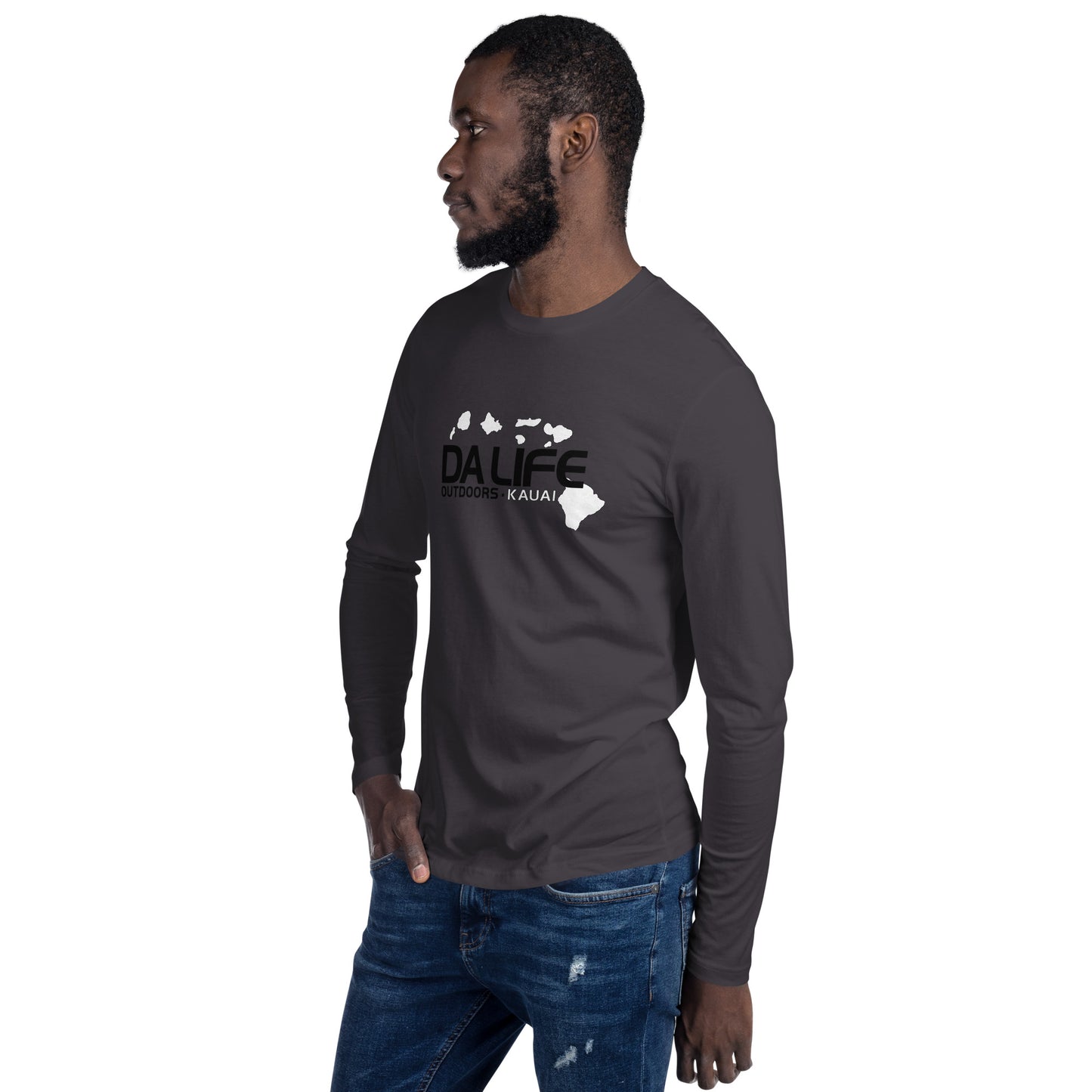 Waterfall Rappel Long Sleeve Fitted Crew