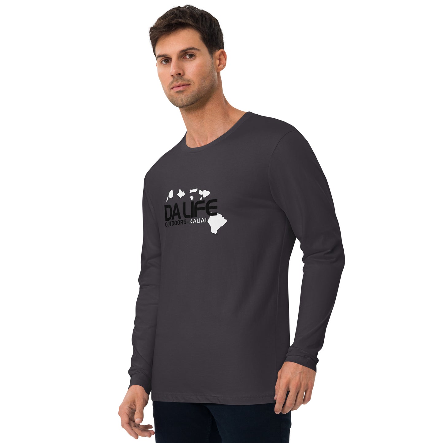 Waterfall Rappel Long Sleeve Fitted Crew