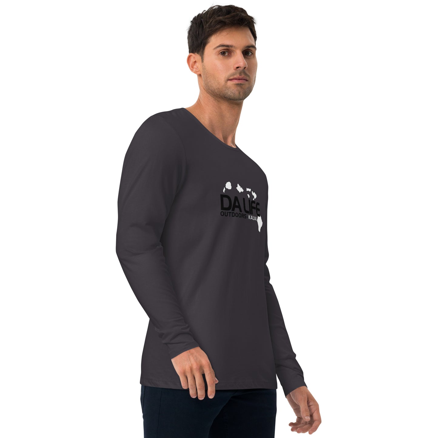 Waterfall Rappel Long Sleeve Fitted Crew