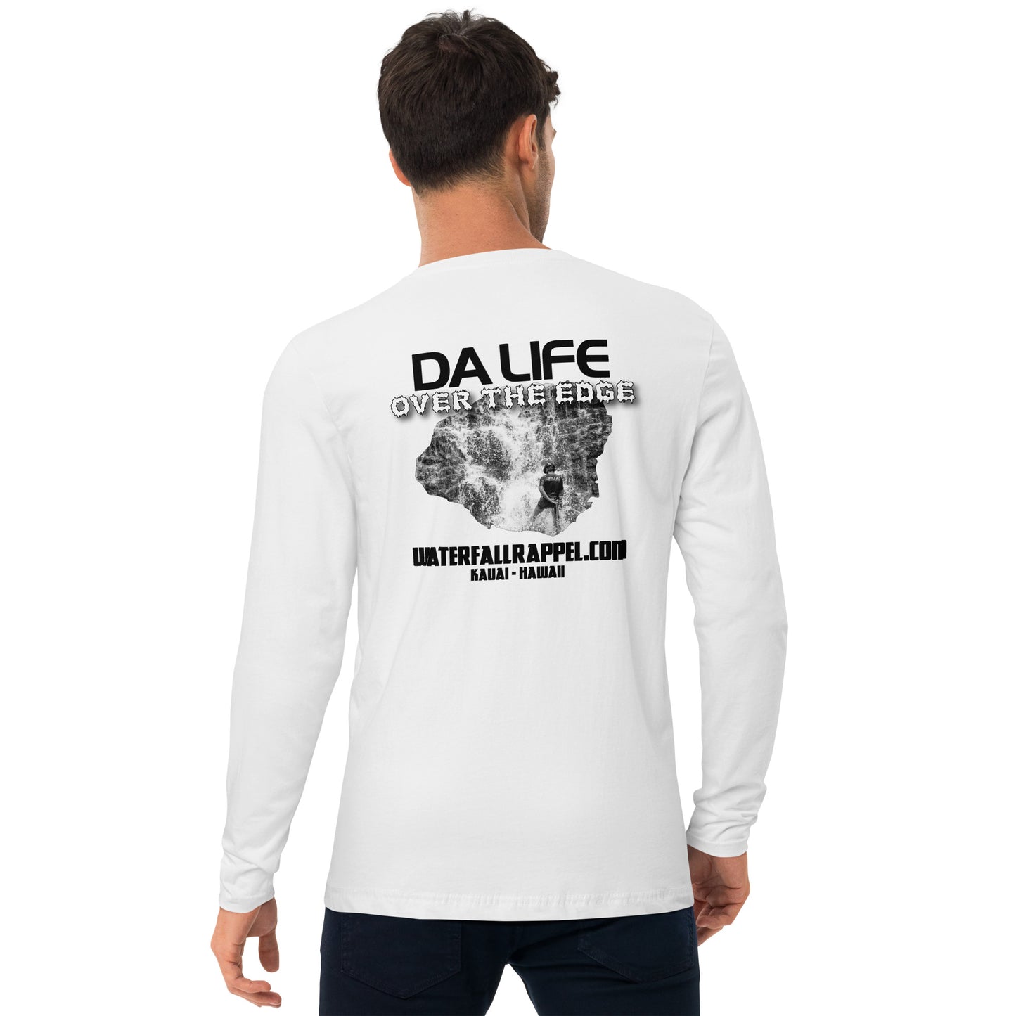 Waterfall Rappel Long Sleeve Fitted Crew