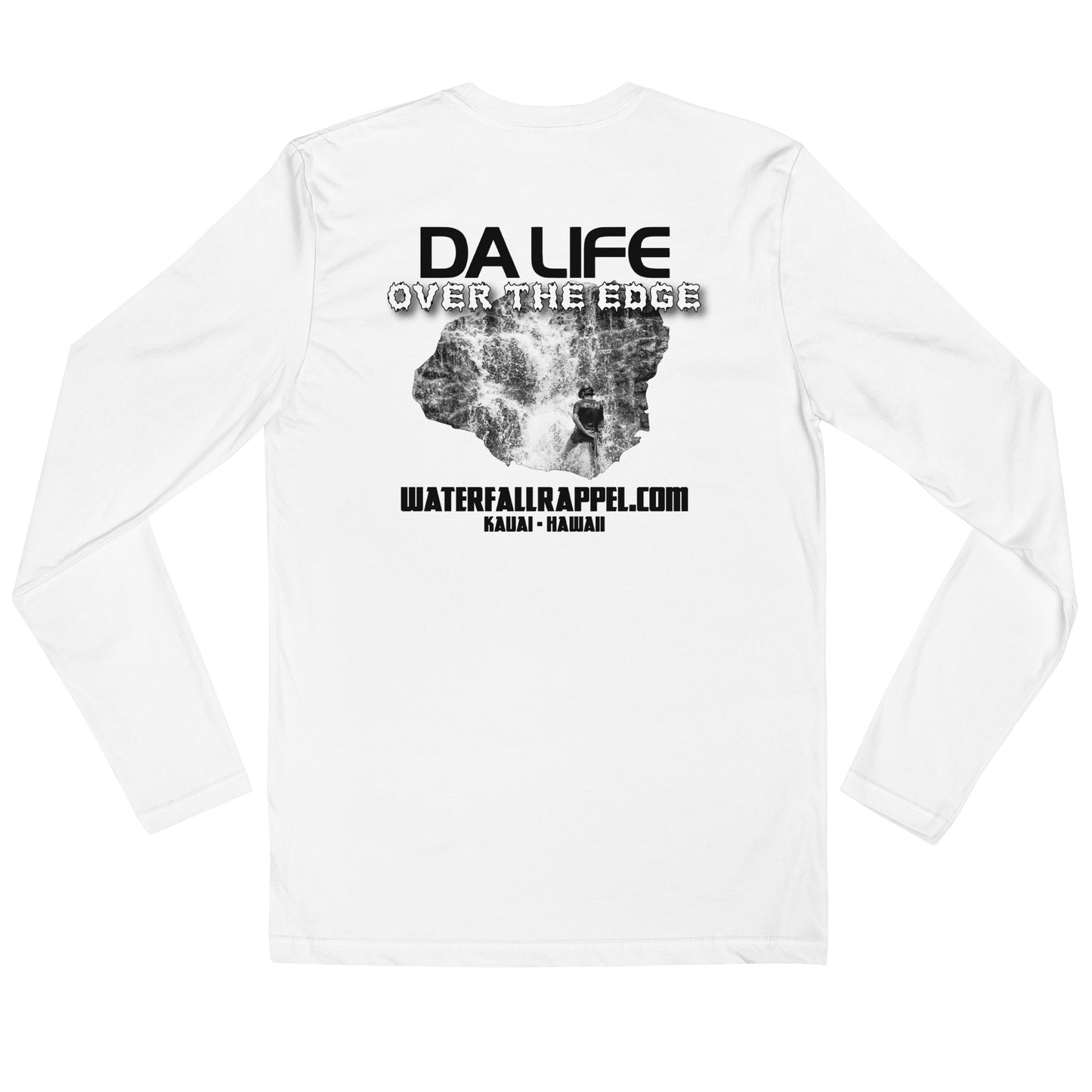 Waterfall Rappel Long Sleeve Fitted Crew