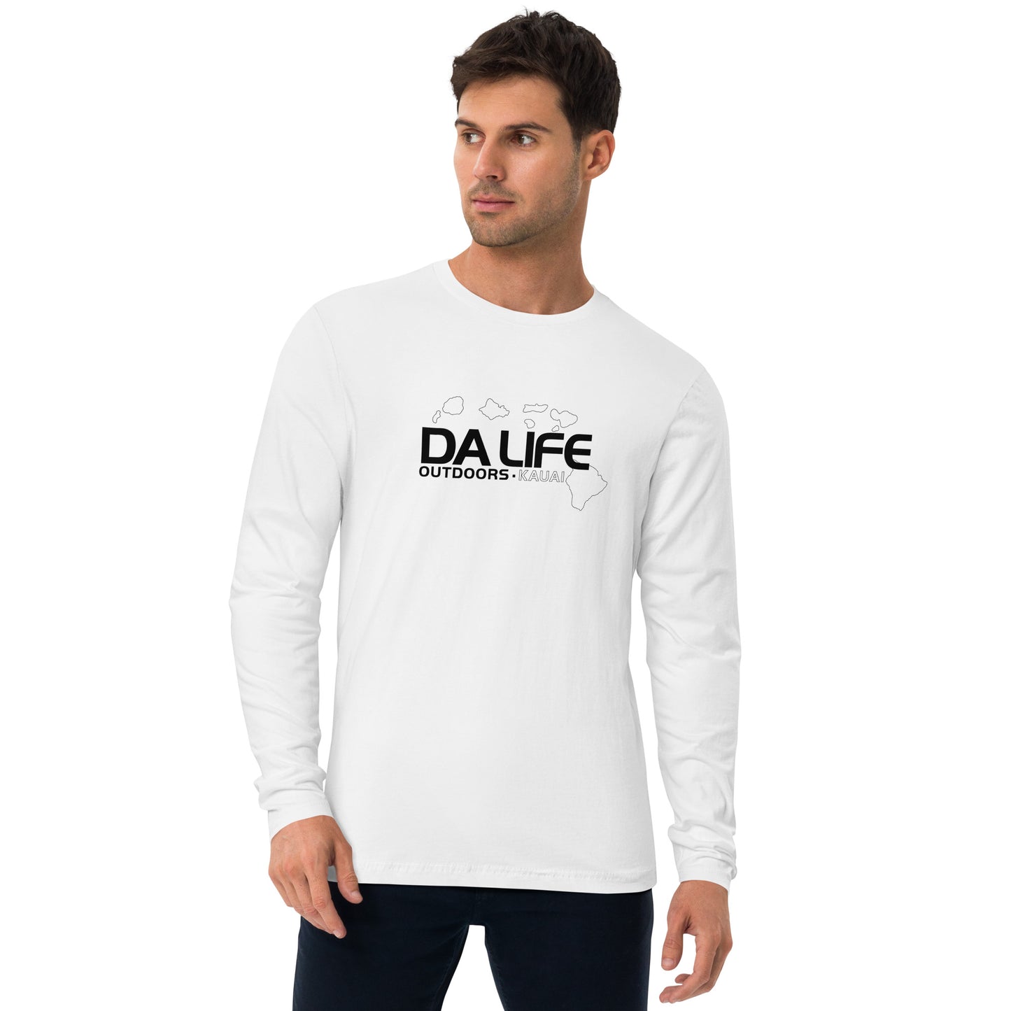 Waterfall Rappel Long Sleeve Fitted Crew