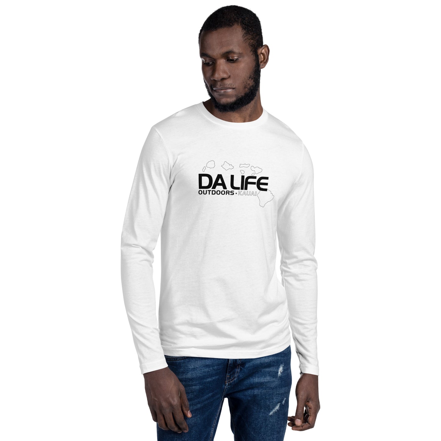 Waterfall Rappel Long Sleeve Fitted Crew