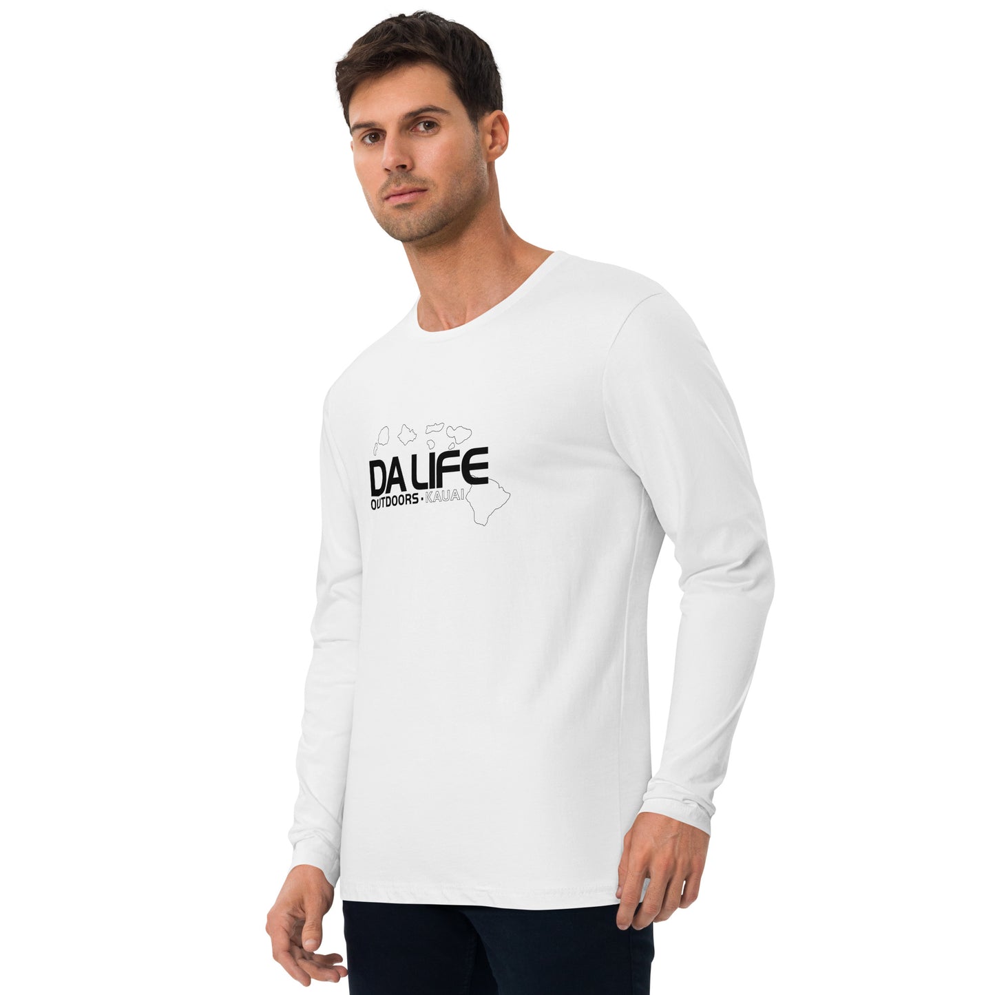 Waterfall Rappel Long Sleeve Fitted Crew
