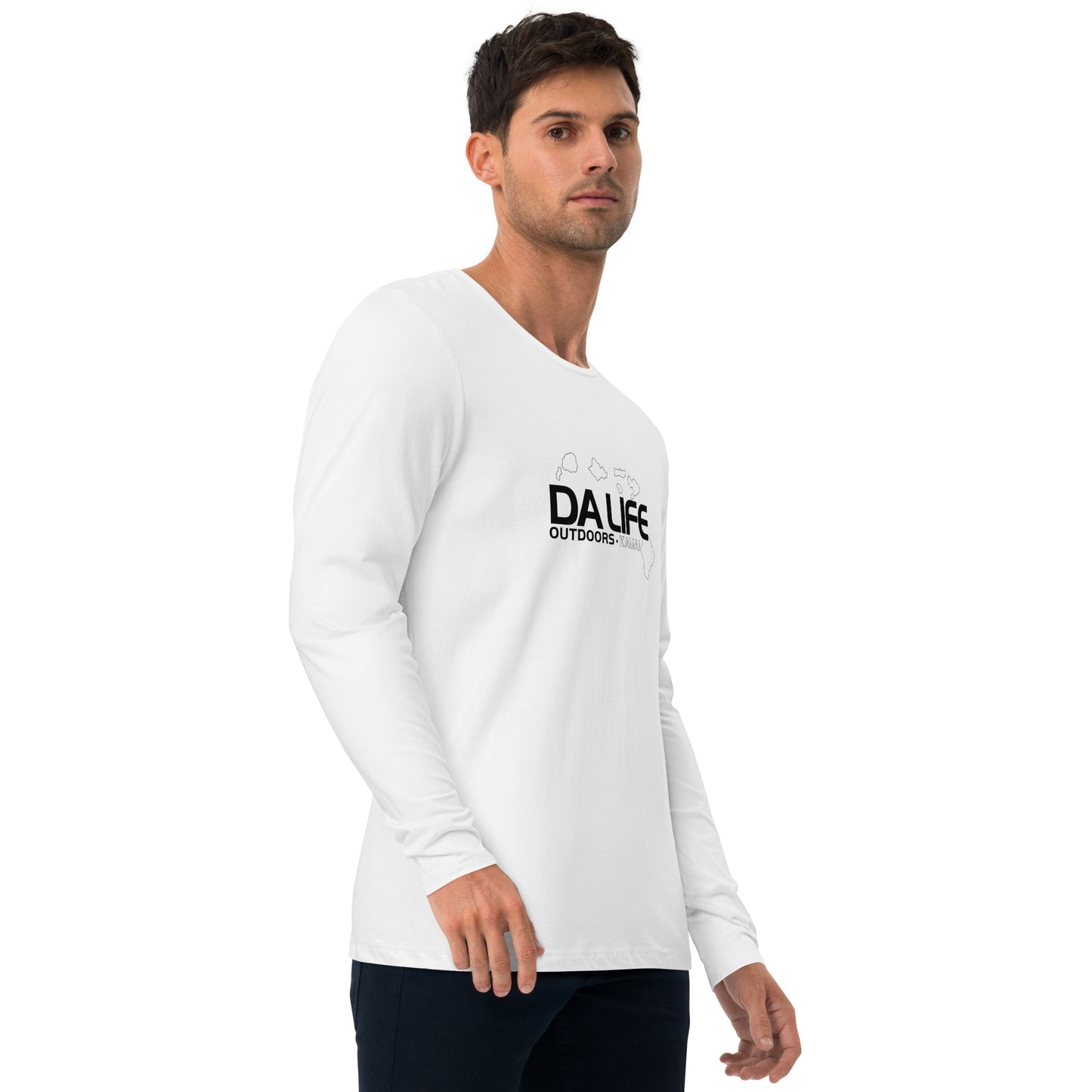Waterfall Rappel Long Sleeve Fitted Crew