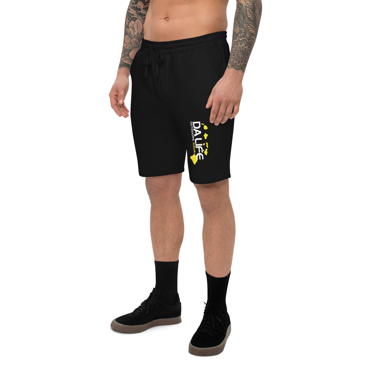 Da Life Men's fleece shorts