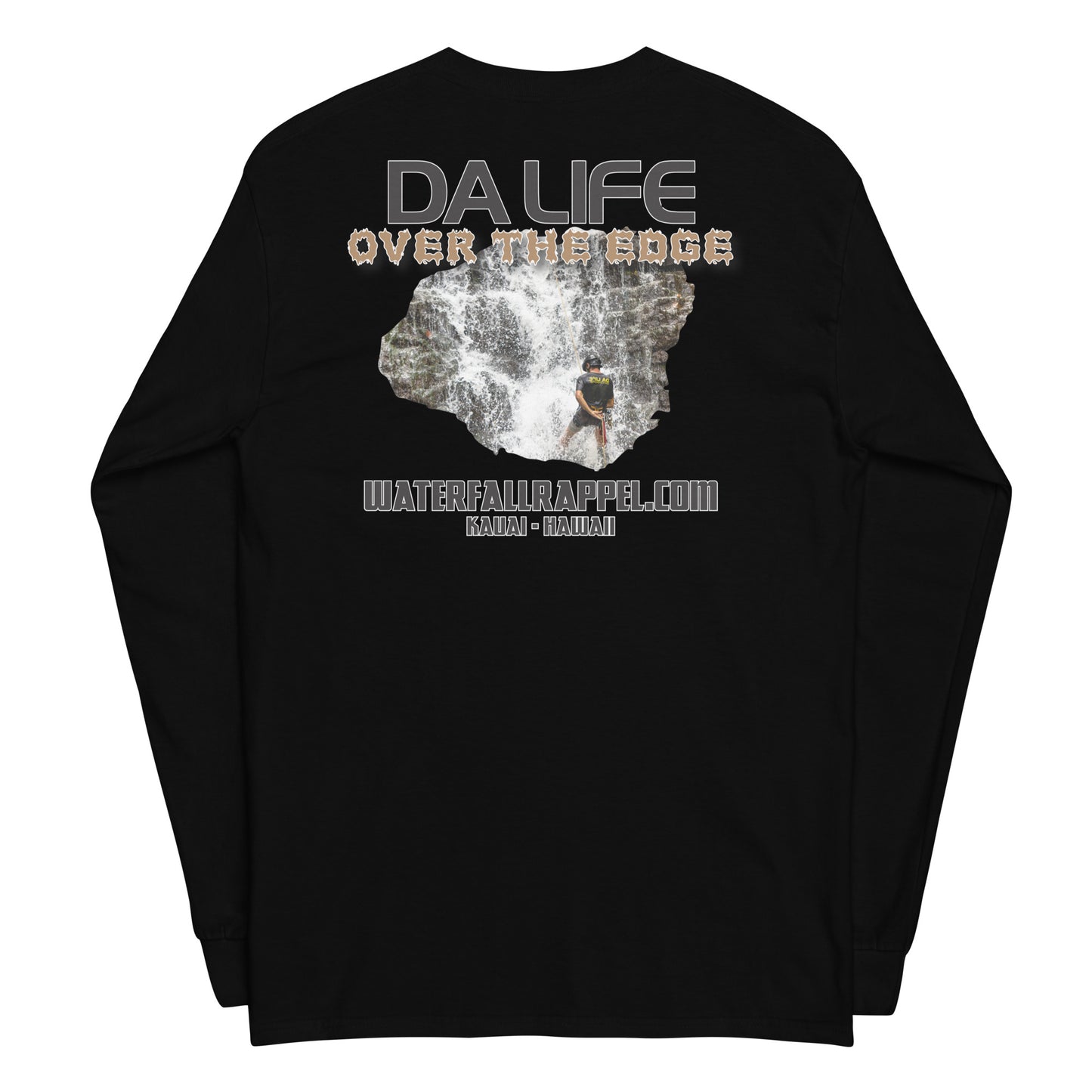 Waterfall Rappel Men’s Long Sleeve Shirt