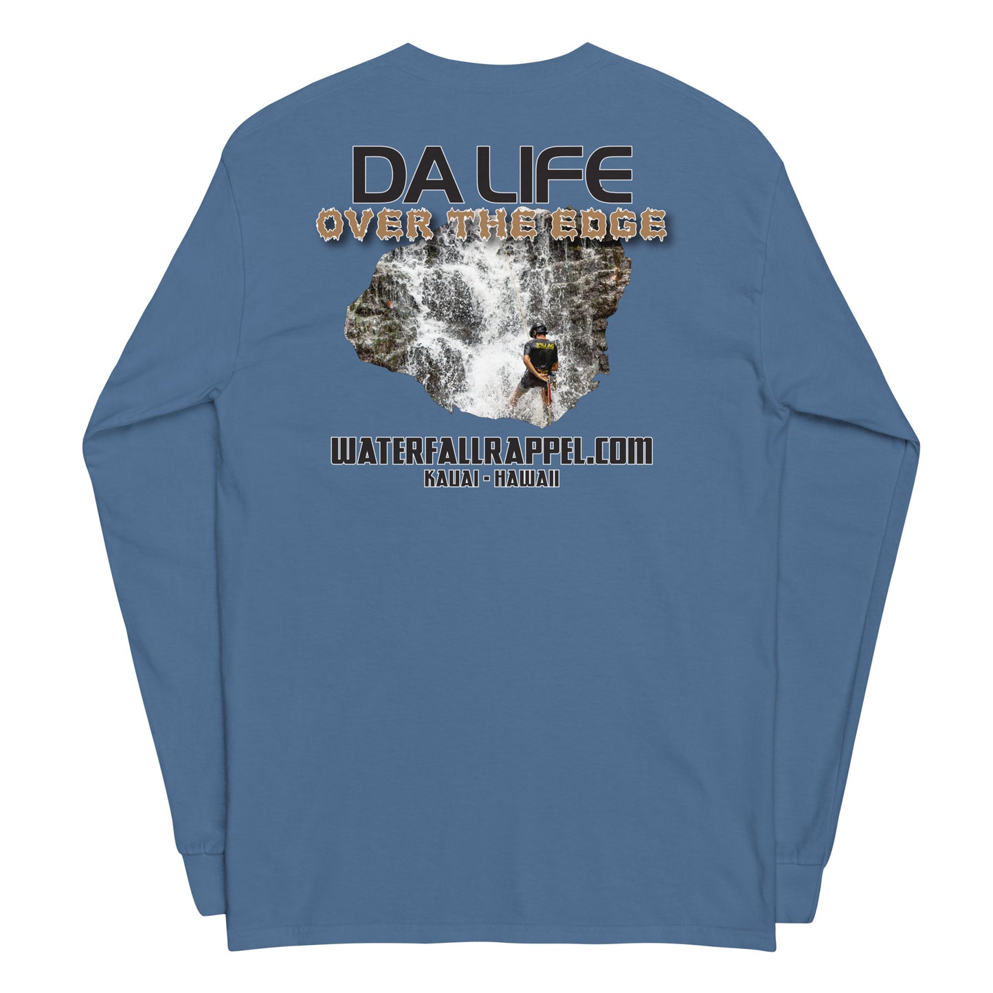 Waterfall Rappel Men’s Long Sleeve Shirt