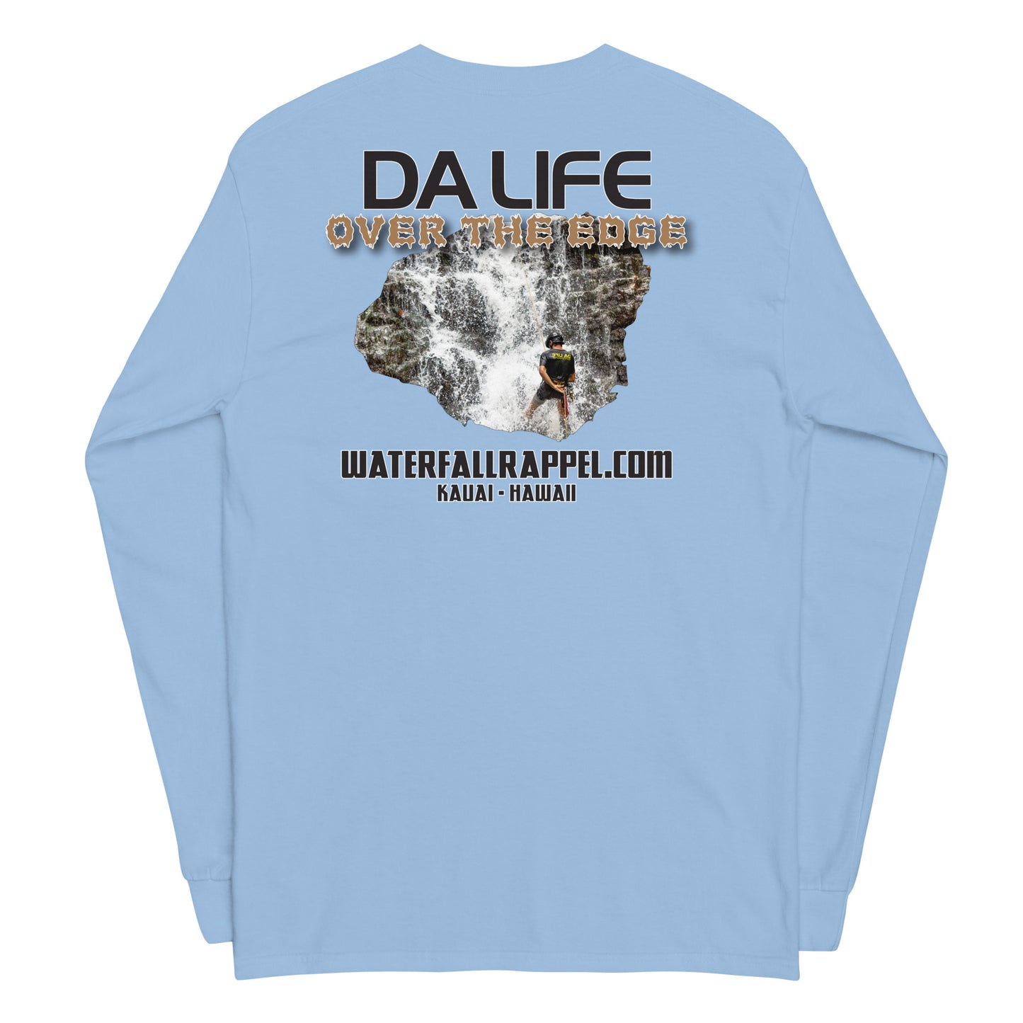 Waterfall Rappel Men’s Long Sleeve Shirt