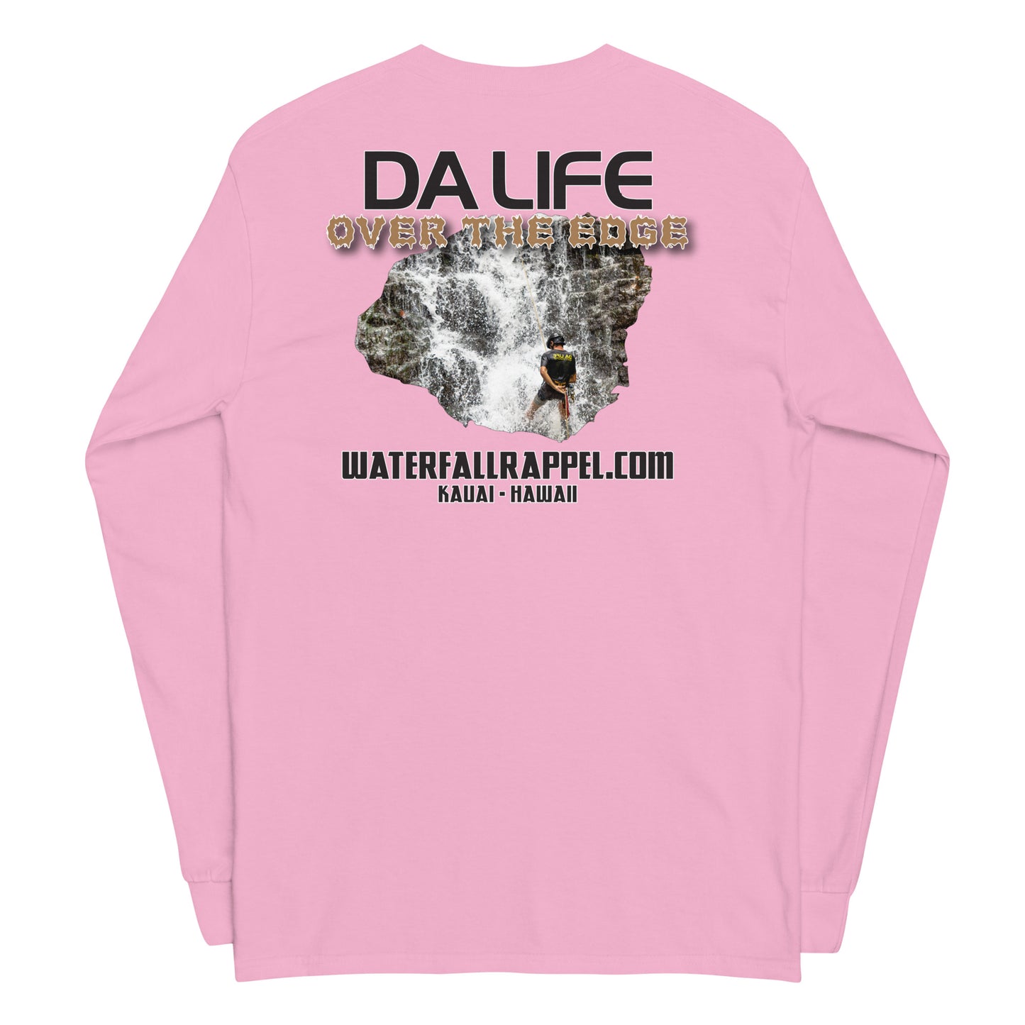 Waterfall Rappel Men’s Long Sleeve Shirt