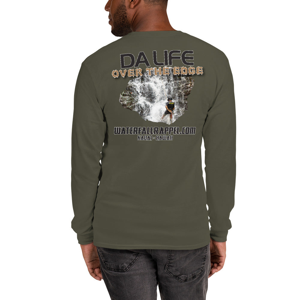 Waterfall Rappel Men’s Long Sleeve Shirt