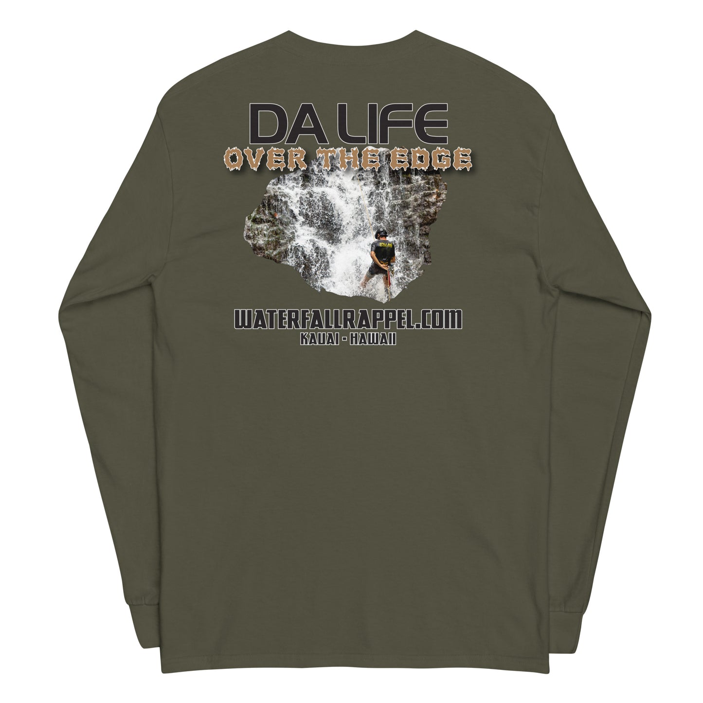 Waterfall Rappel Men’s Long Sleeve Shirt