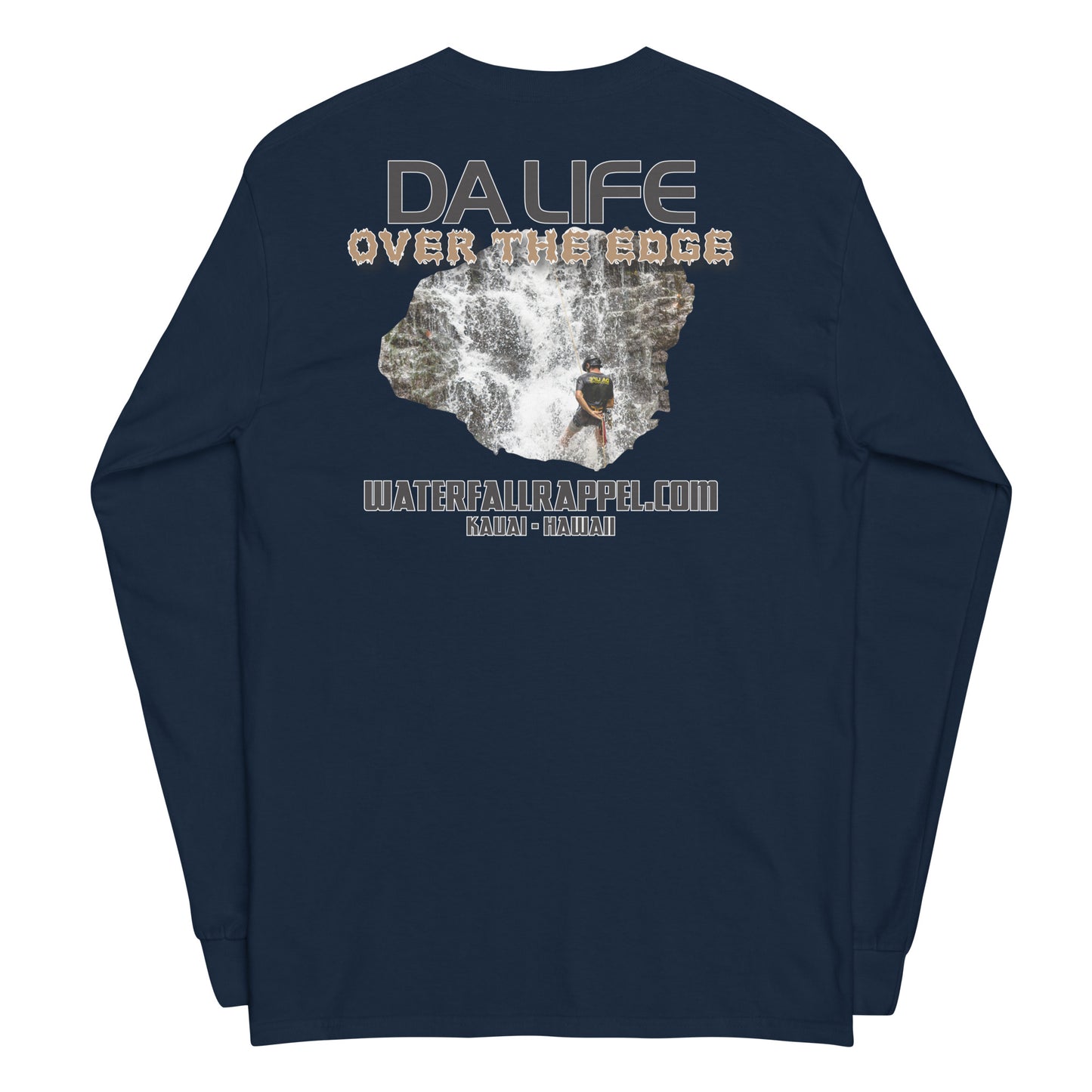 Waterfall Rappel Men’s Long Sleeve Shirt