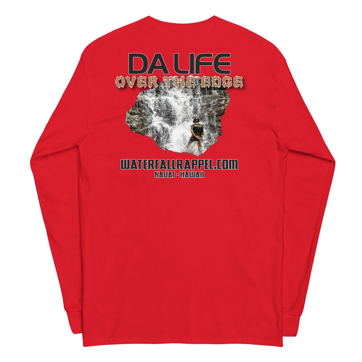 Waterfall Rappel Men’s Long Sleeve Shirt
