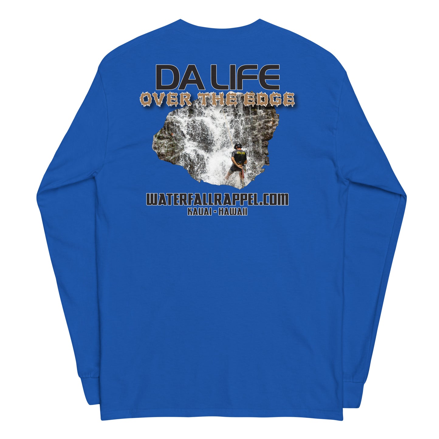 Waterfall Rappel Men’s Long Sleeve Shirt
