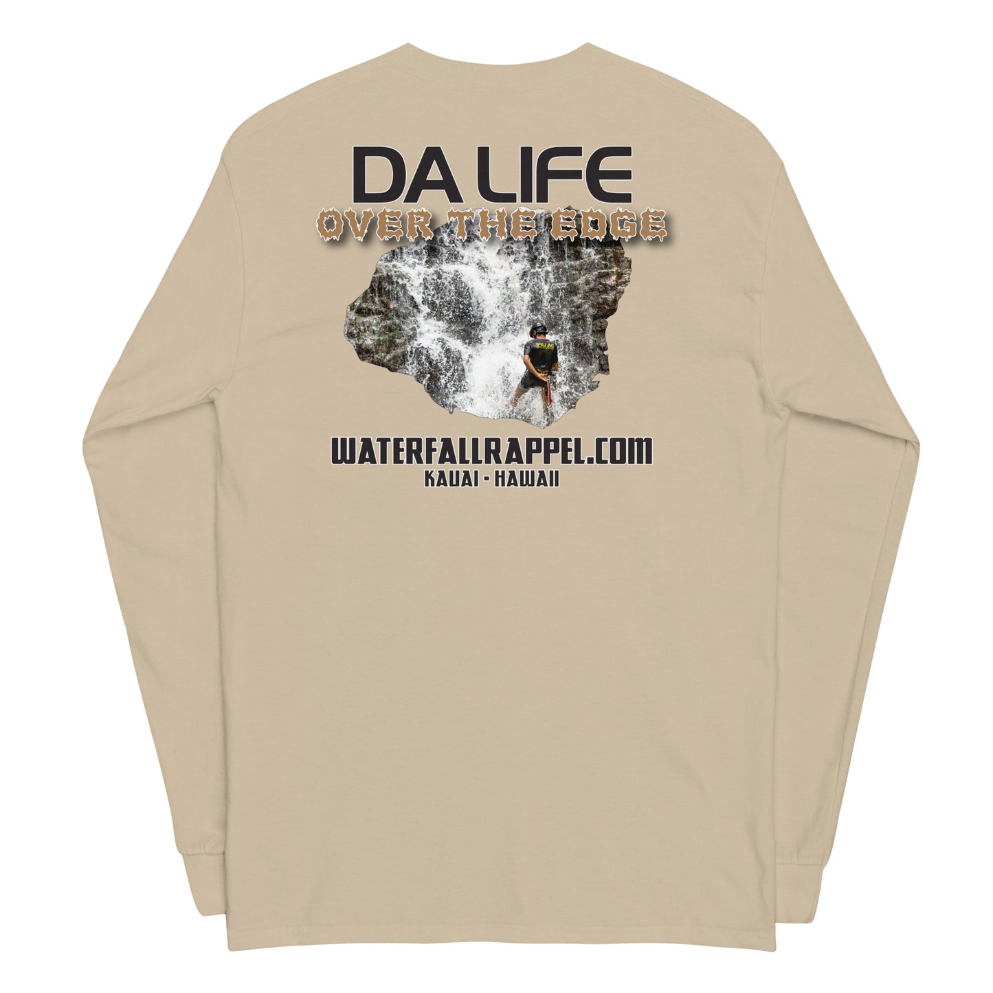 Waterfall Rappel Men’s Long Sleeve Shirt