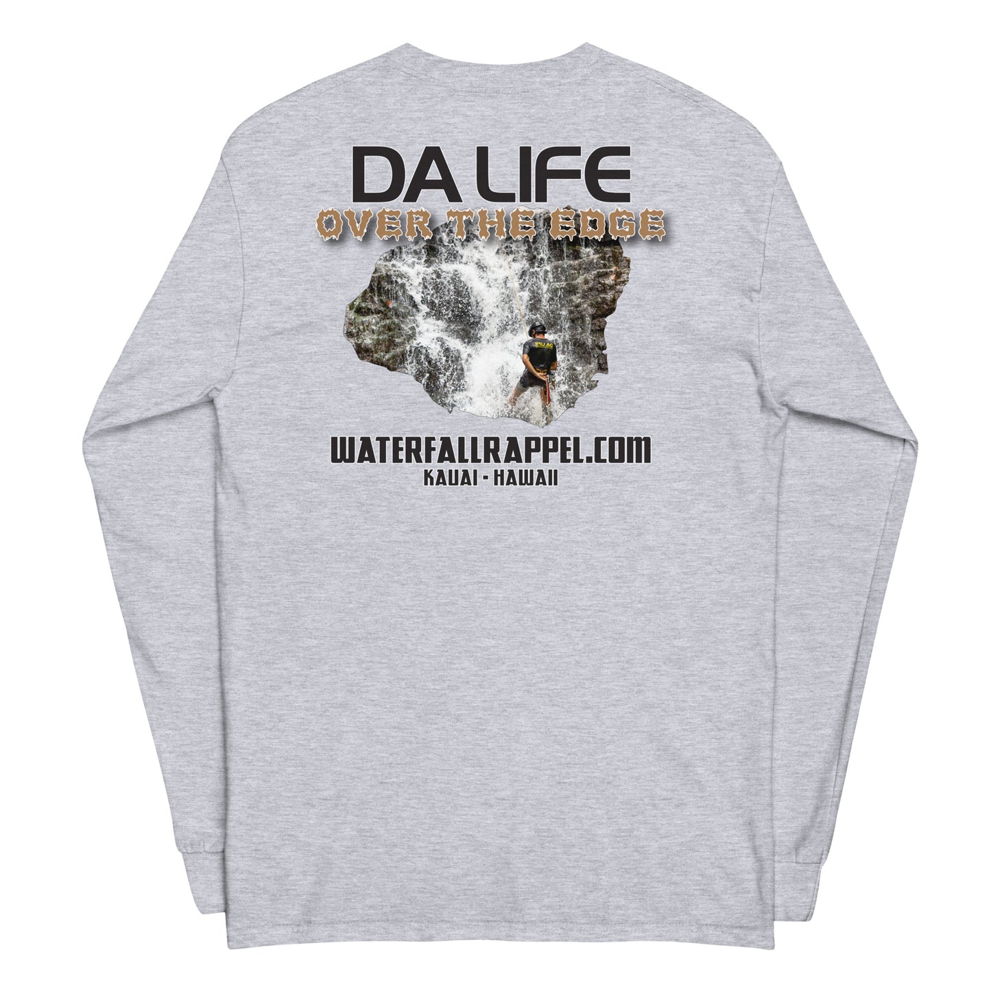 Waterfall Rappel Men’s Long Sleeve Shirt