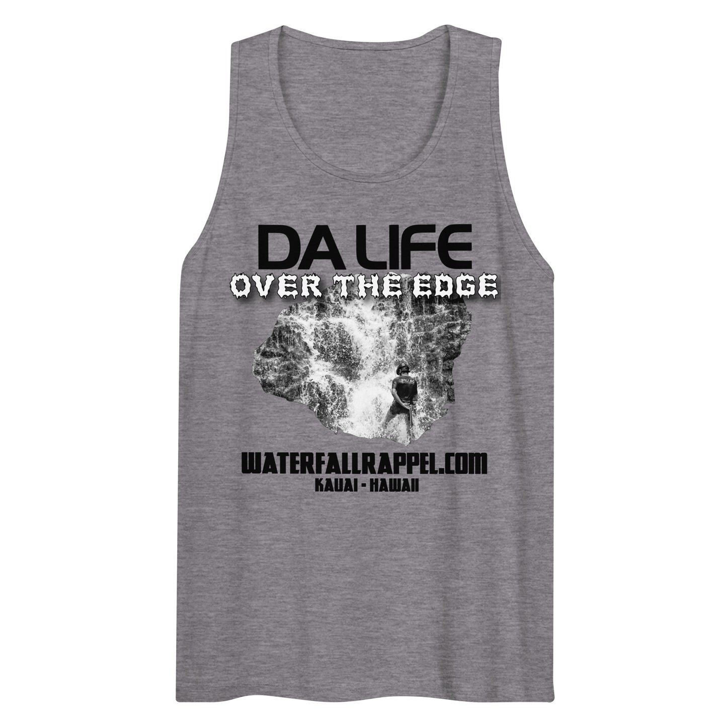 Waterfall Rappel Premium Tank Top
