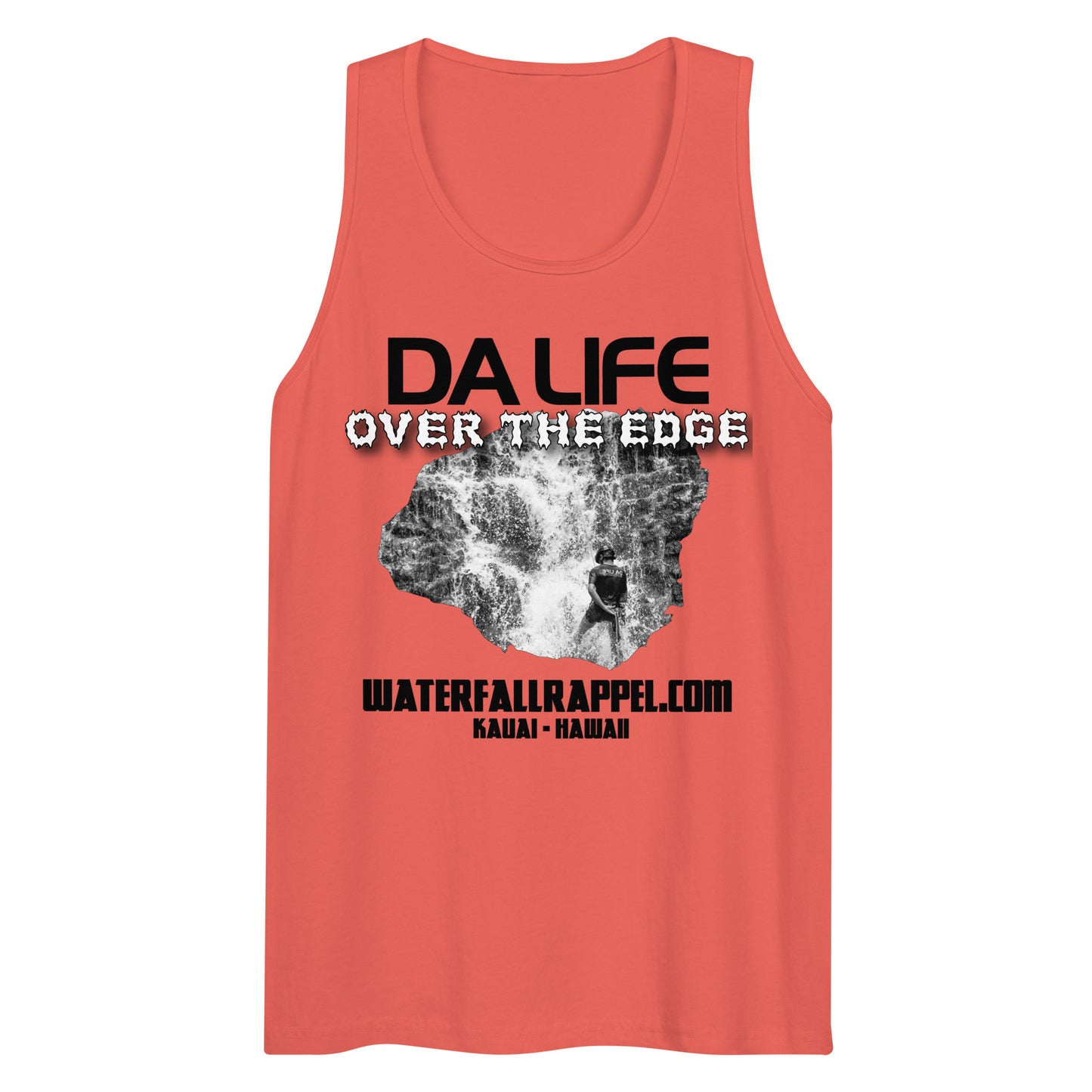 Waterfall Rappel Premium Tank Top