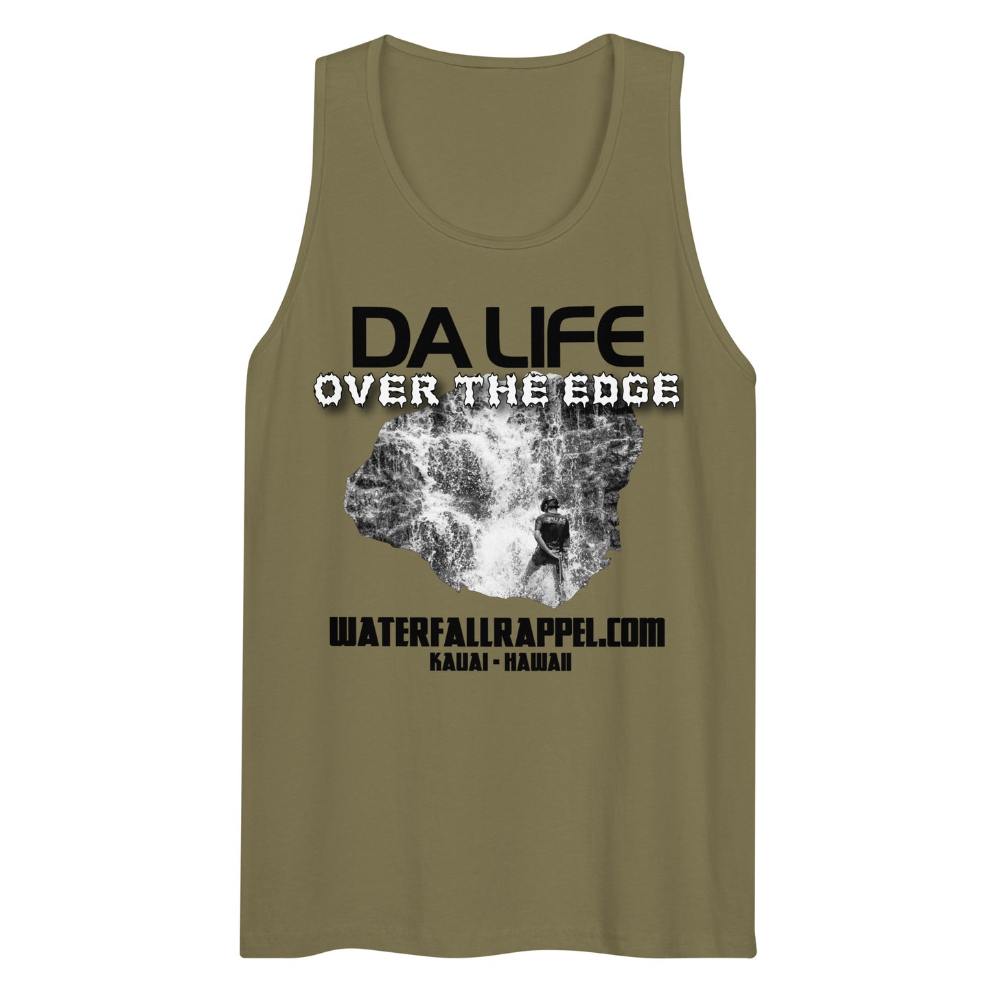 Waterfall Rappel Premium Tank Top