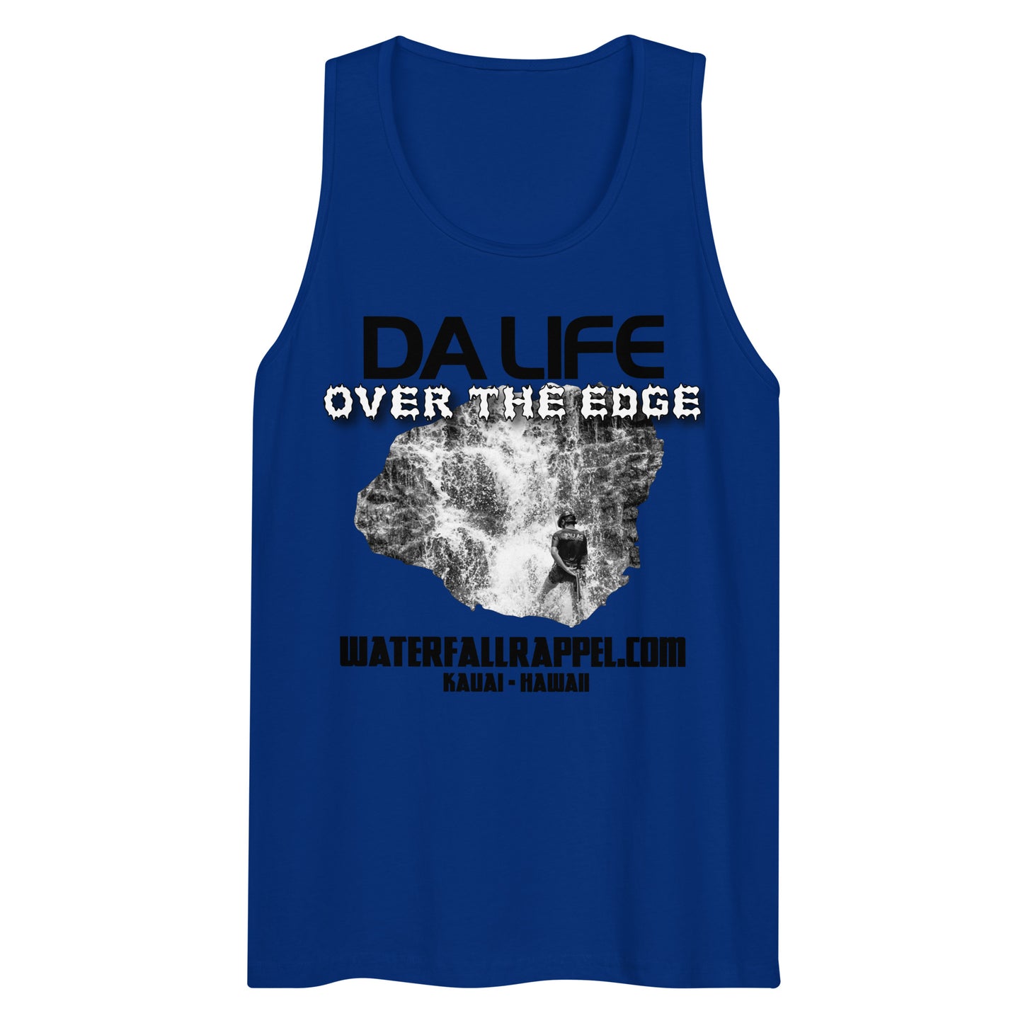 Waterfall Rappel Premium Tank Top