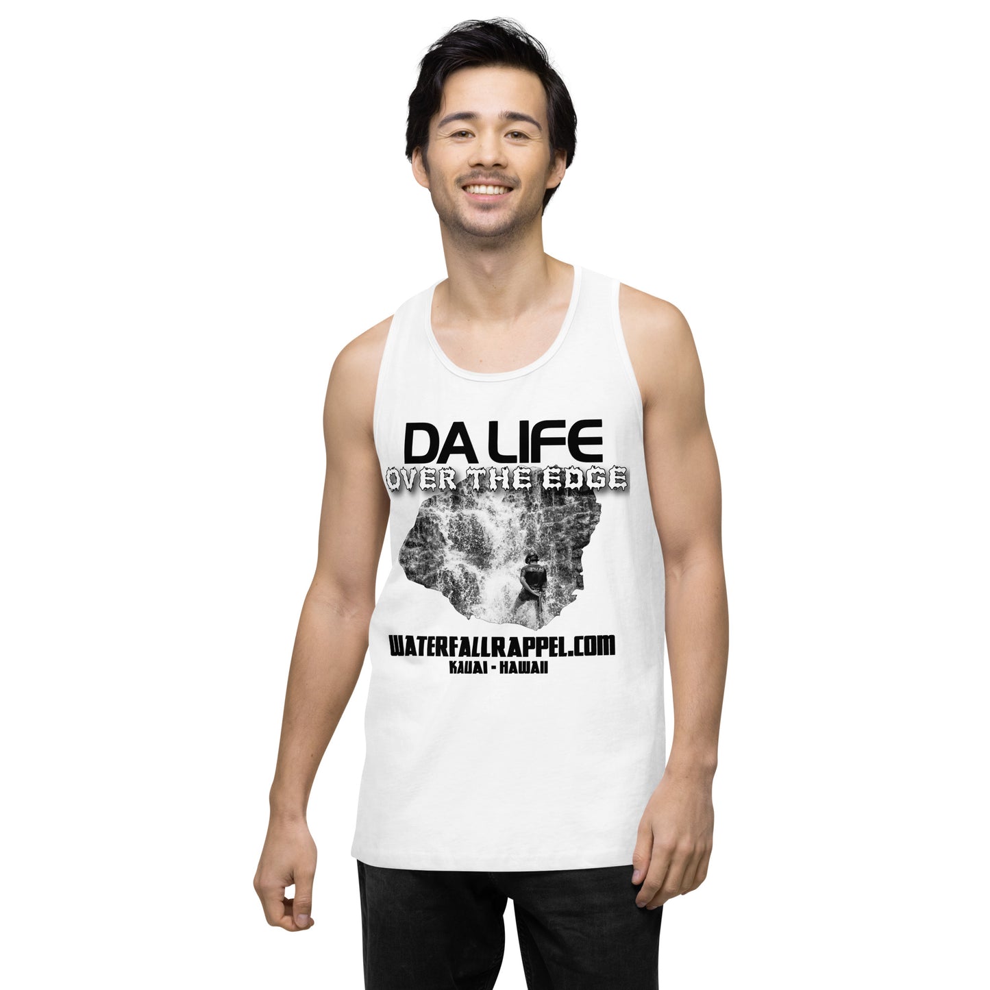 Waterfall Rappel Premium Tank Top
